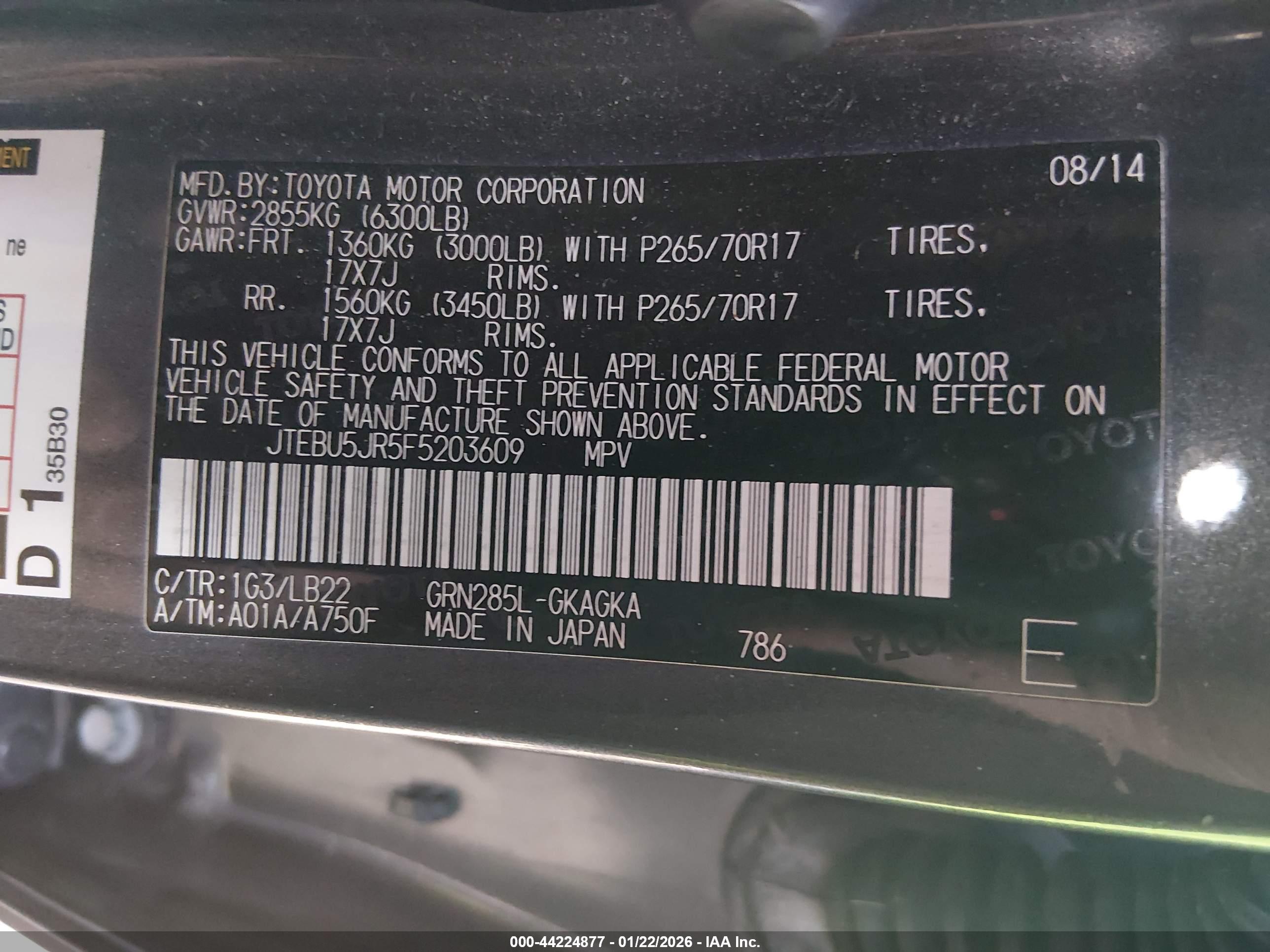 TOYOTA 4RUNNER image 9