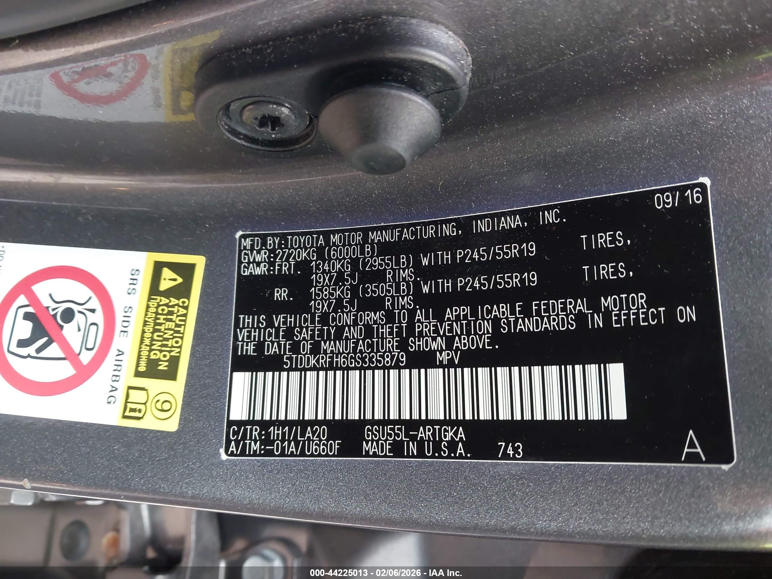 TOYOTA HIGHLANDER image 9