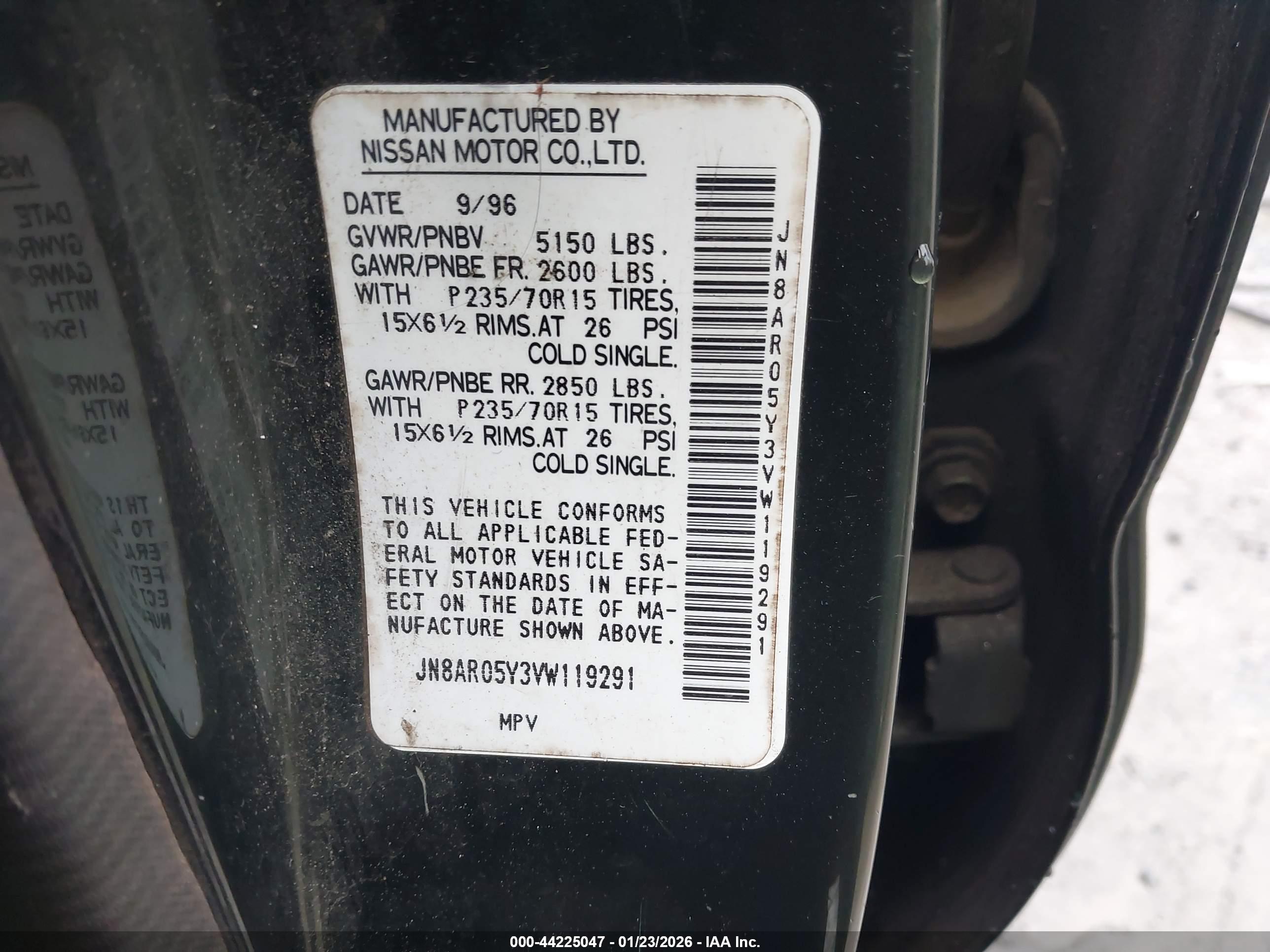 NISSAN PATHFINDER image 9