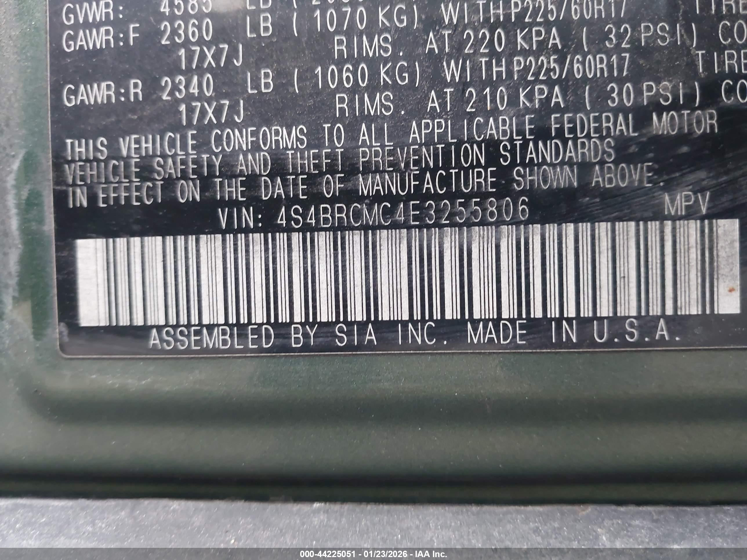 SUBARU OUTBACK image 9