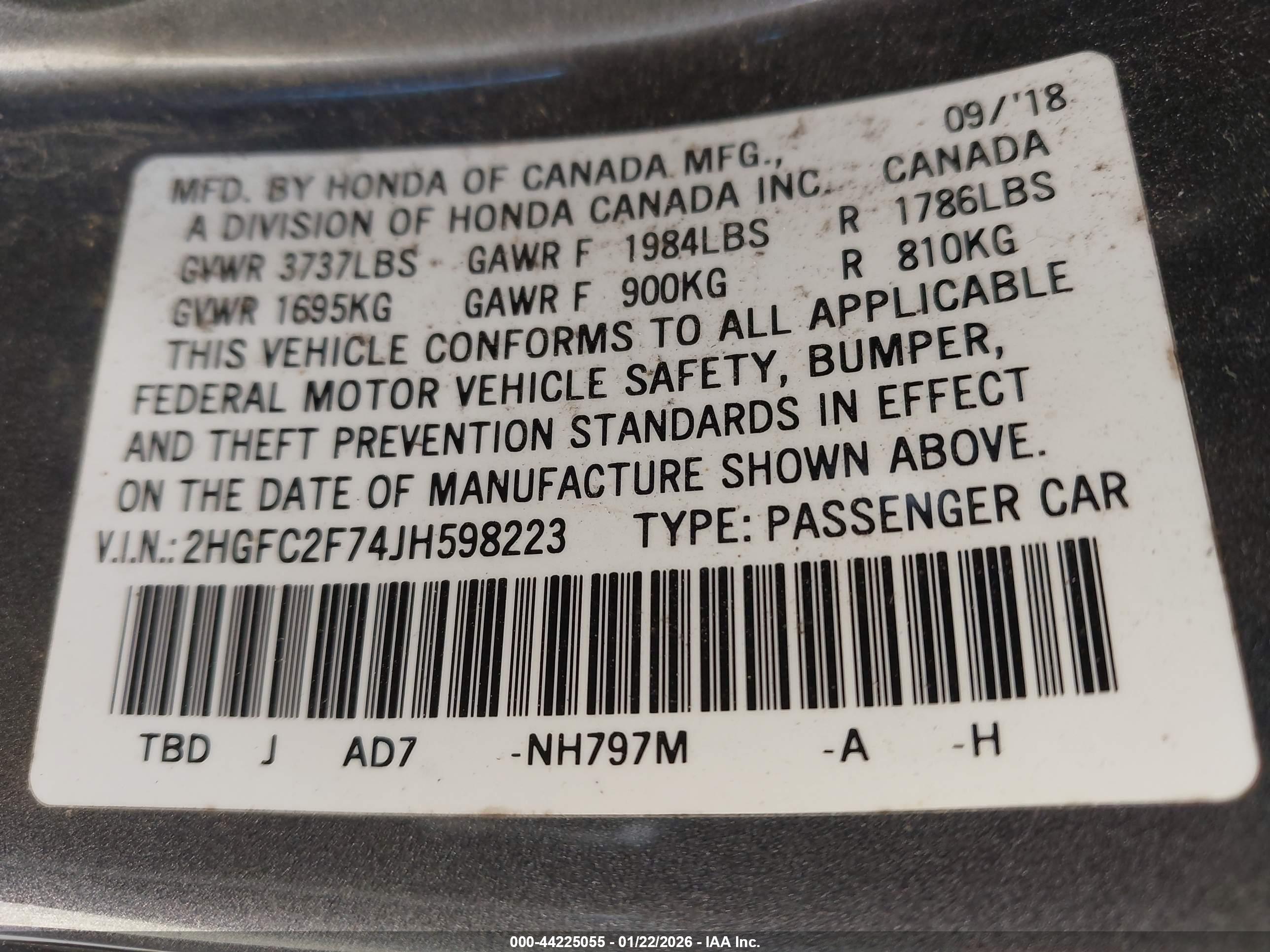 HONDA CIVIC image 9