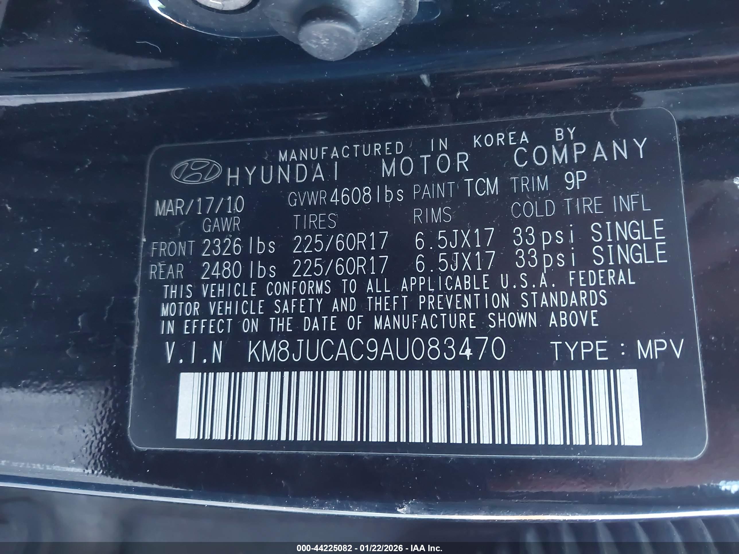 HYUNDAI TUCSON image 9