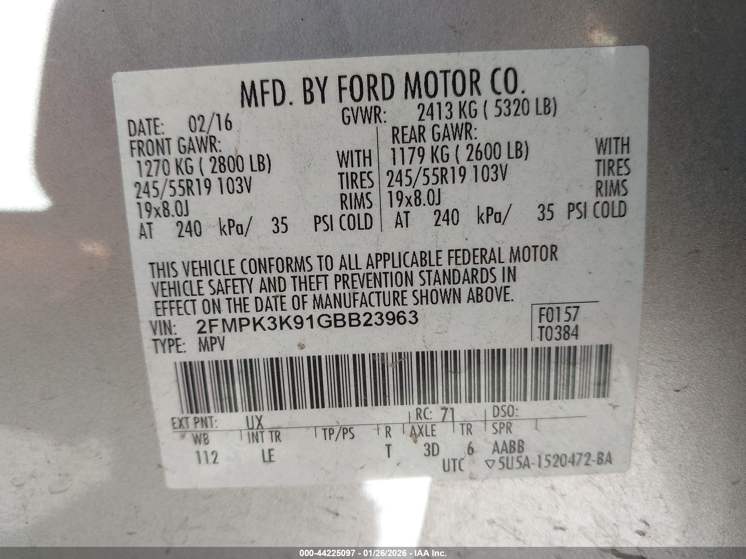 FORD EDGE image 9