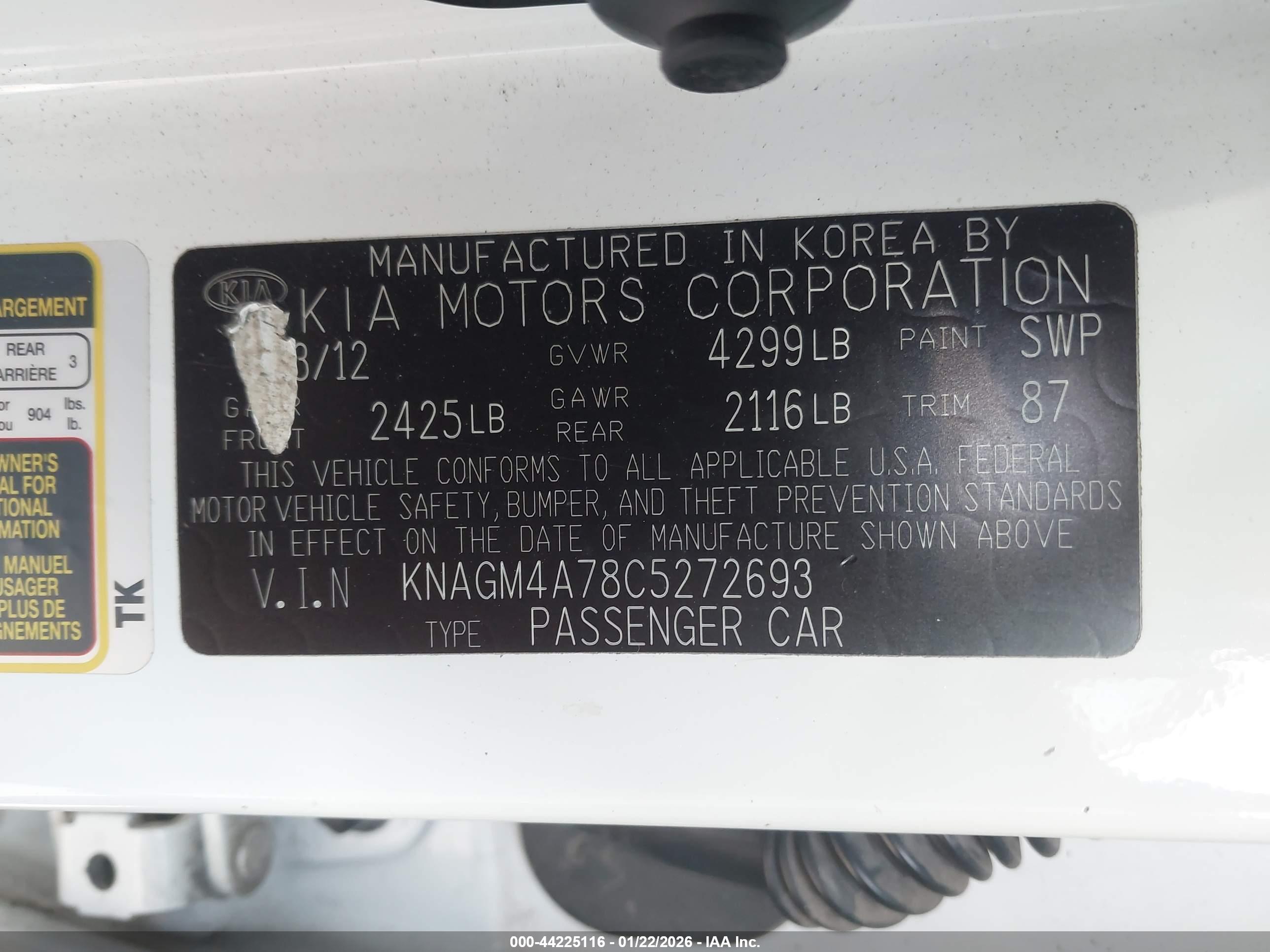 KIA OPTIMA image 9