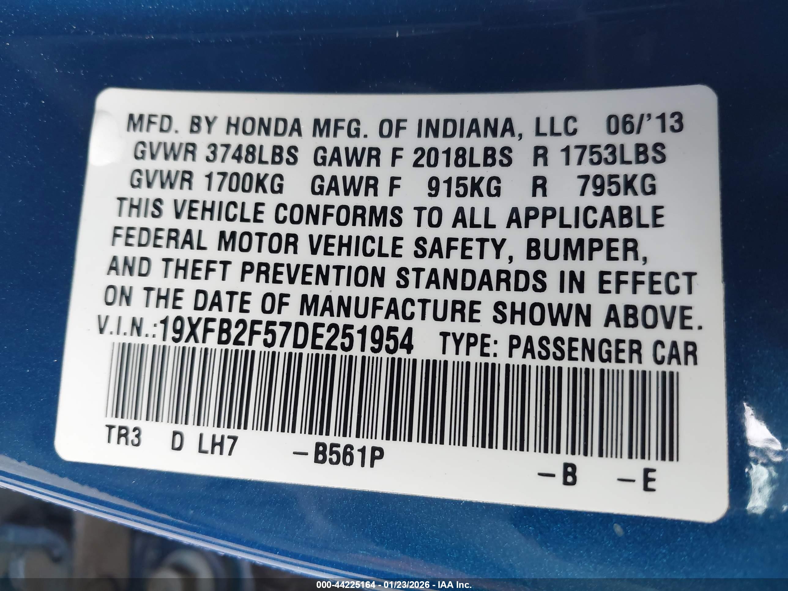 HONDA CIVIC image 9