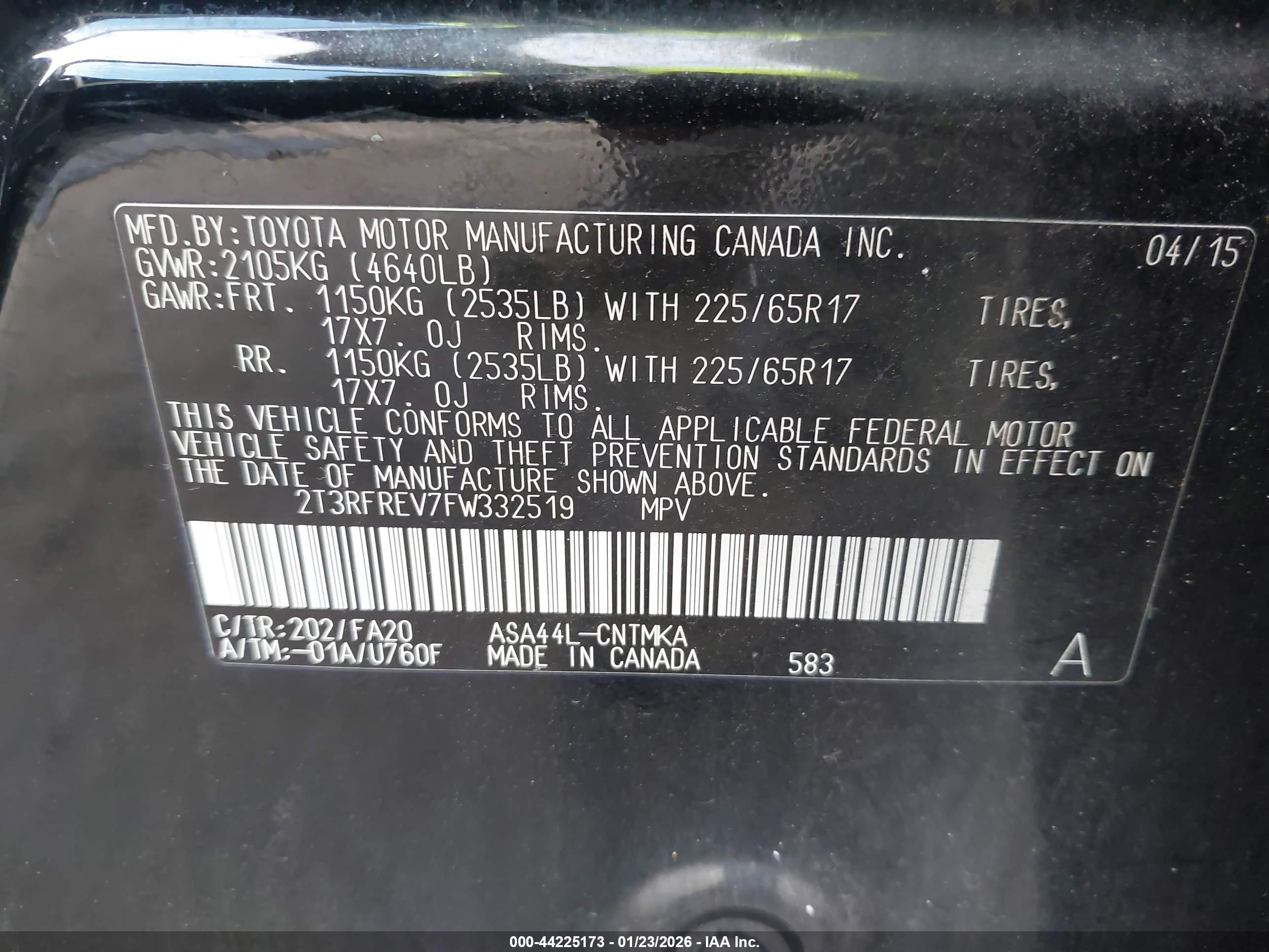 TOYOTA RAV4 image 9
