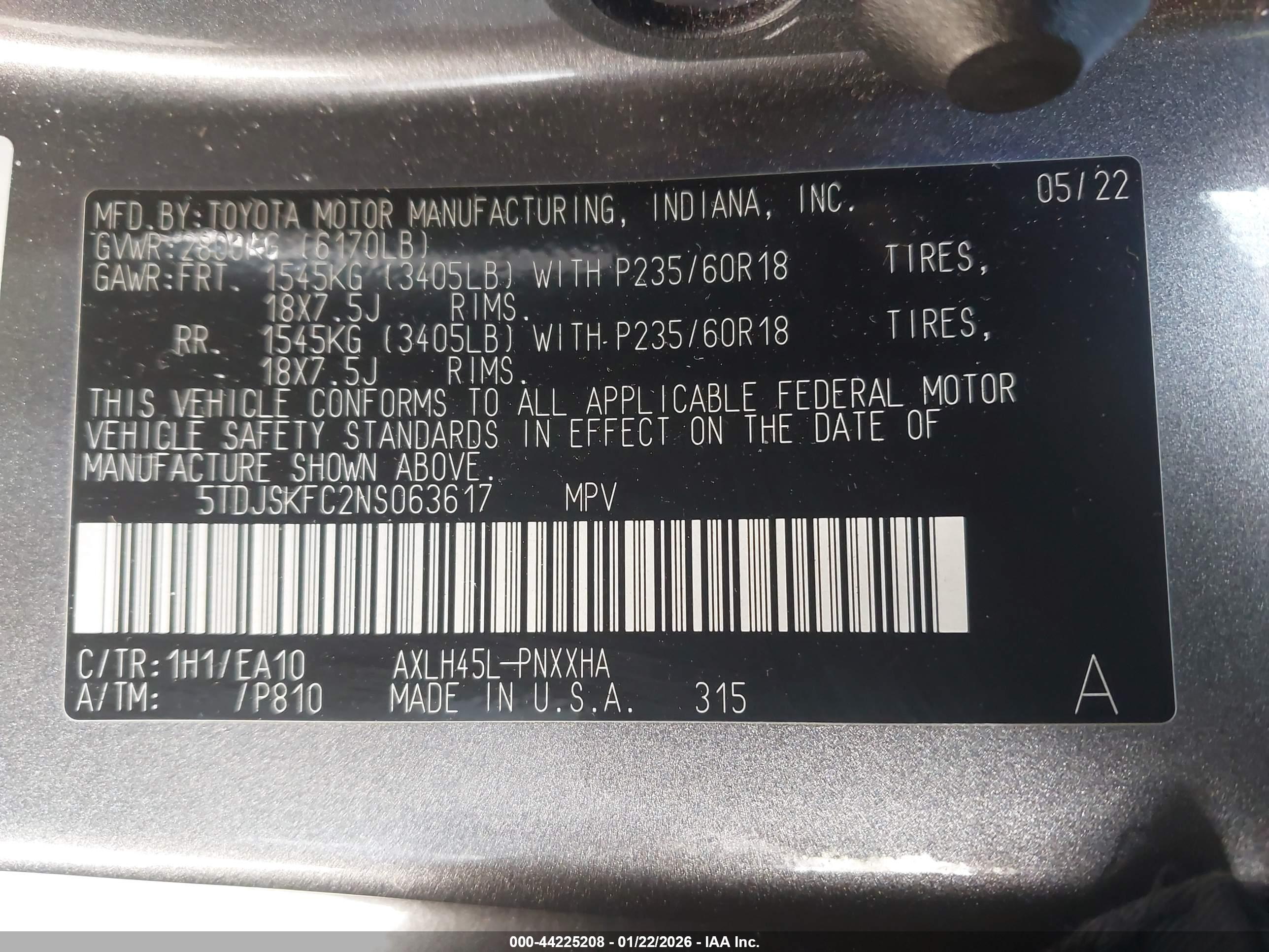 TOYOTA SIENNA image 9