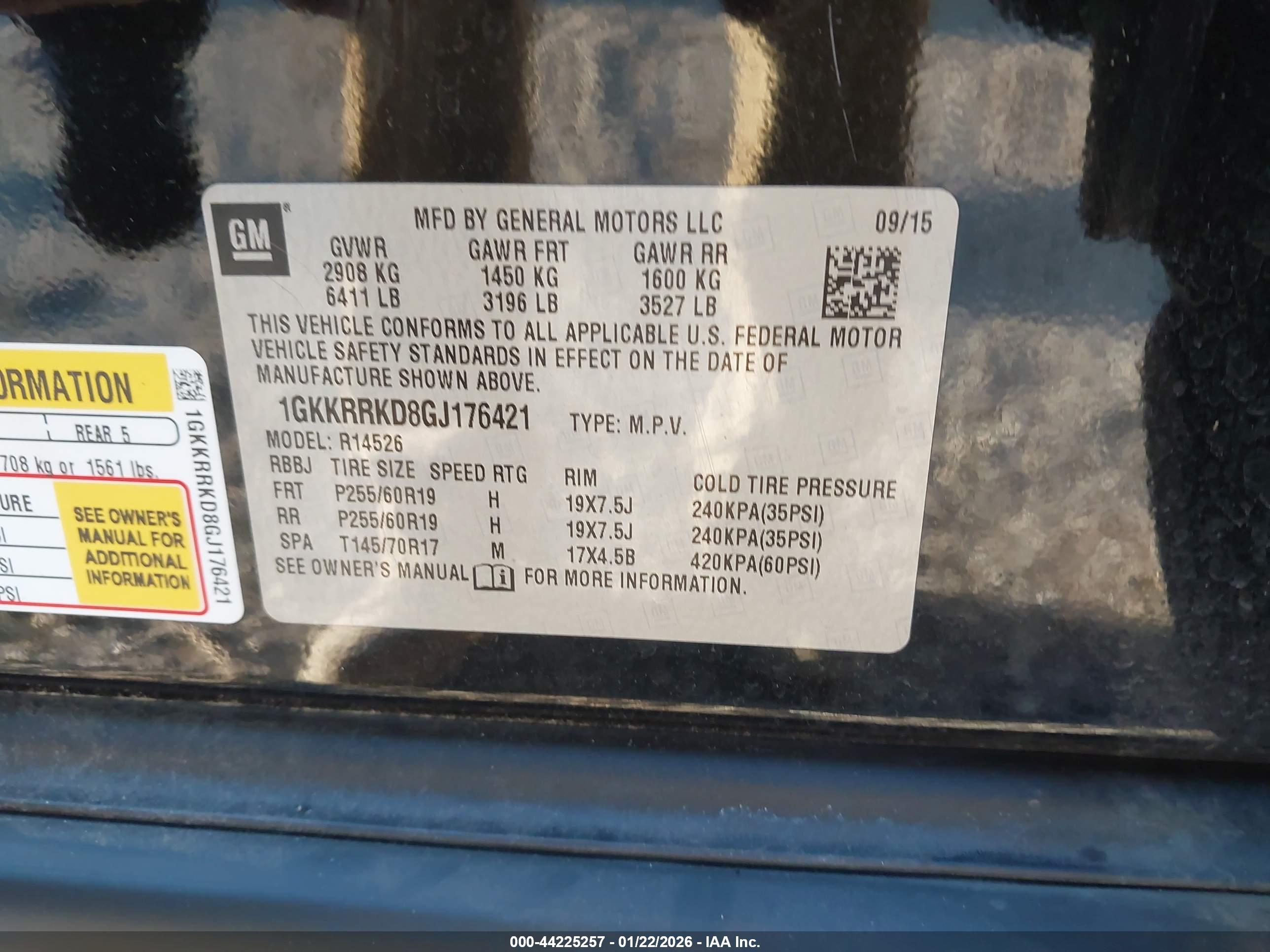 GMC ACADIA image 9