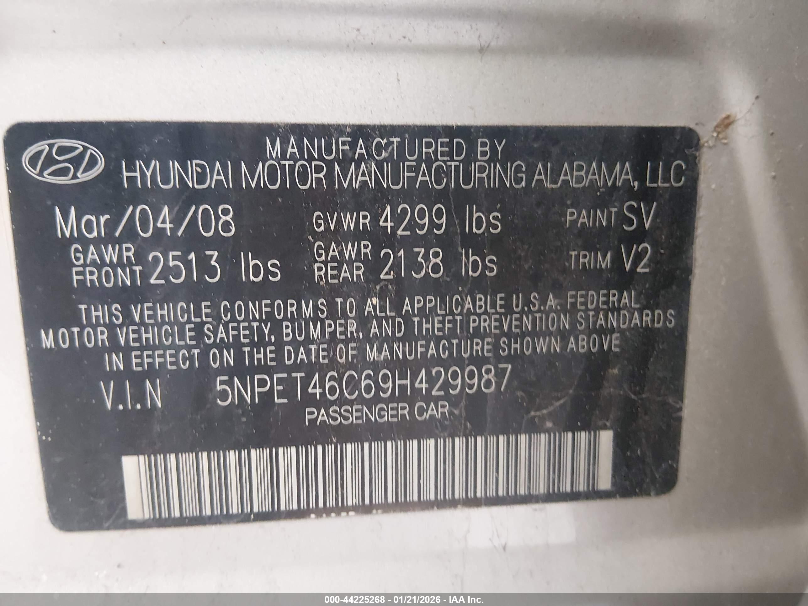 HYUNDAI SONATA image 9
