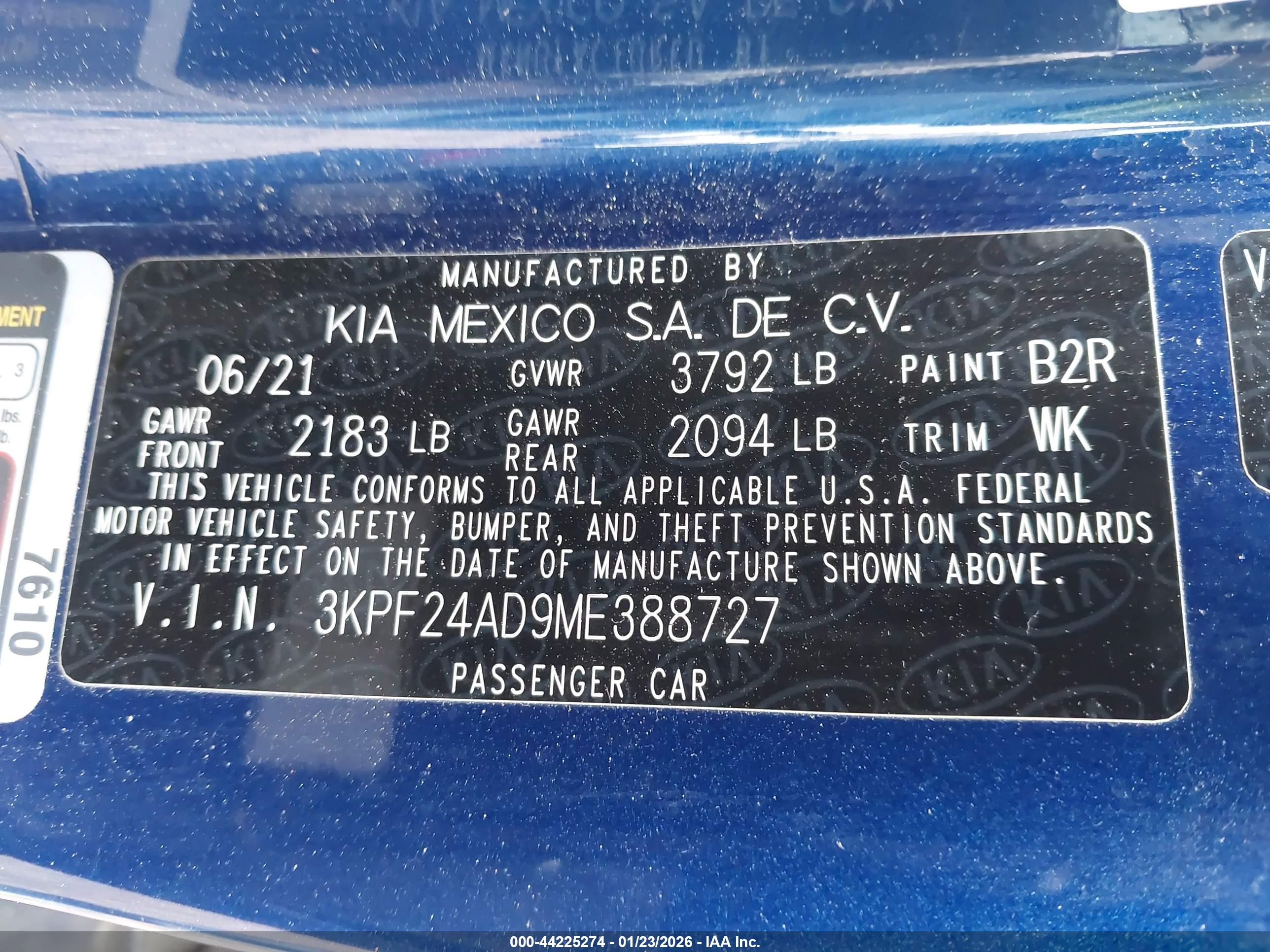 KIA FORTE image 9