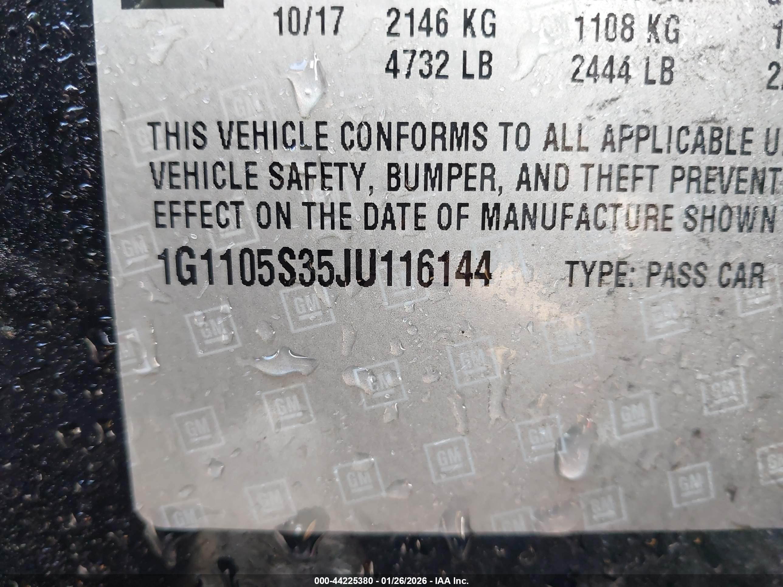 CHEVROLET IMPALA image 9