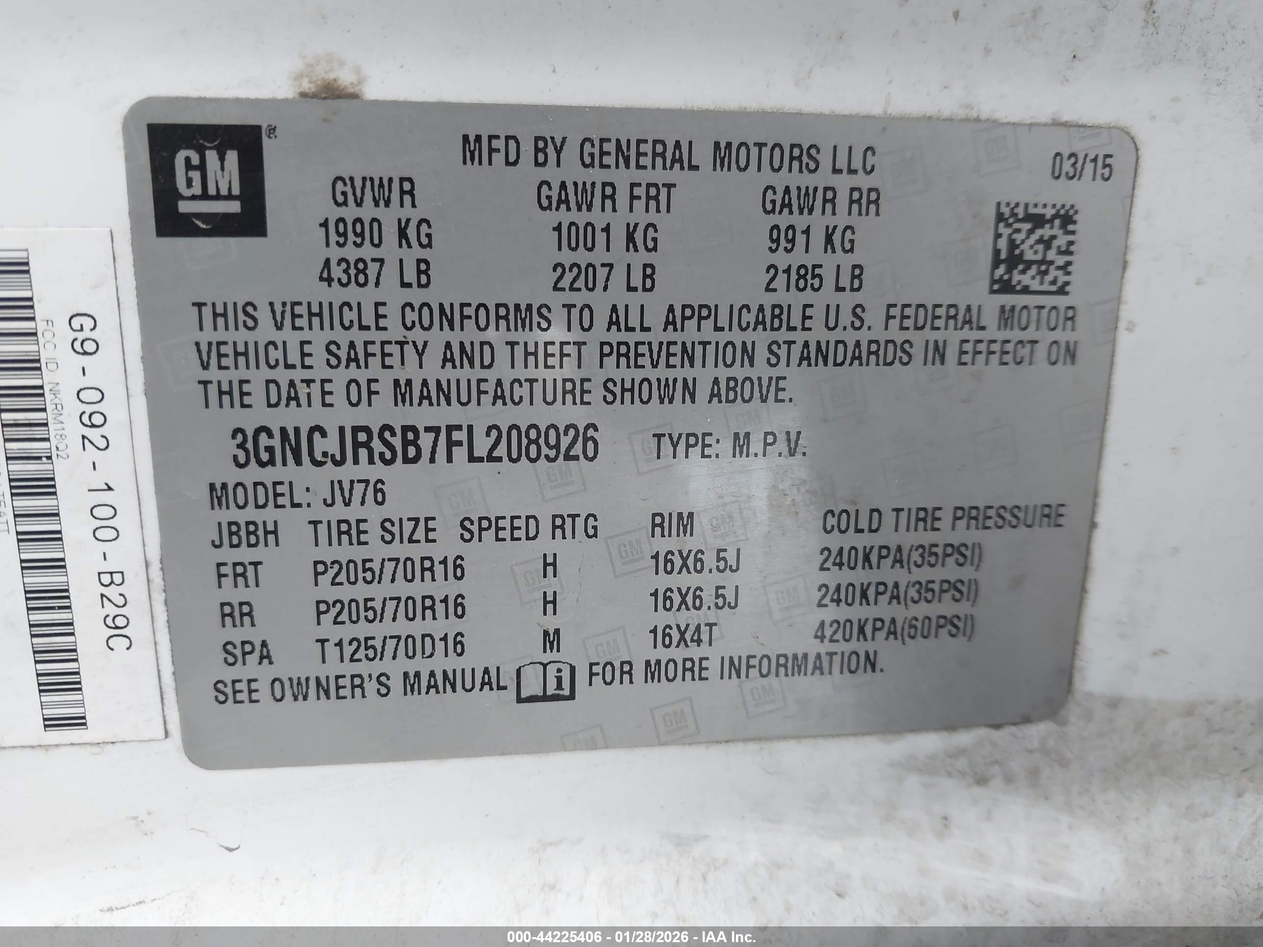 CHEVROLET TRAX image 9
