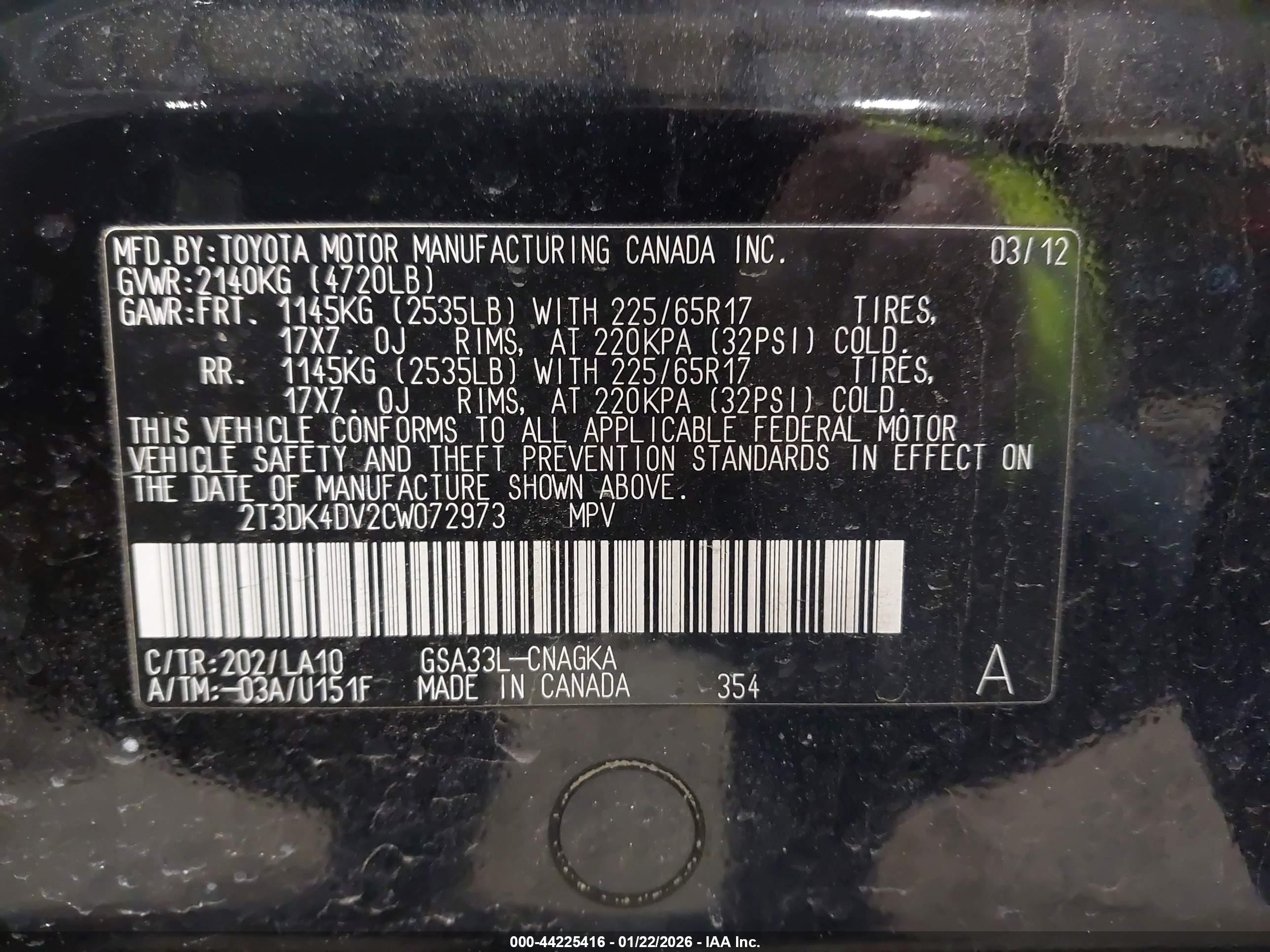 TOYOTA RAV4 image 9