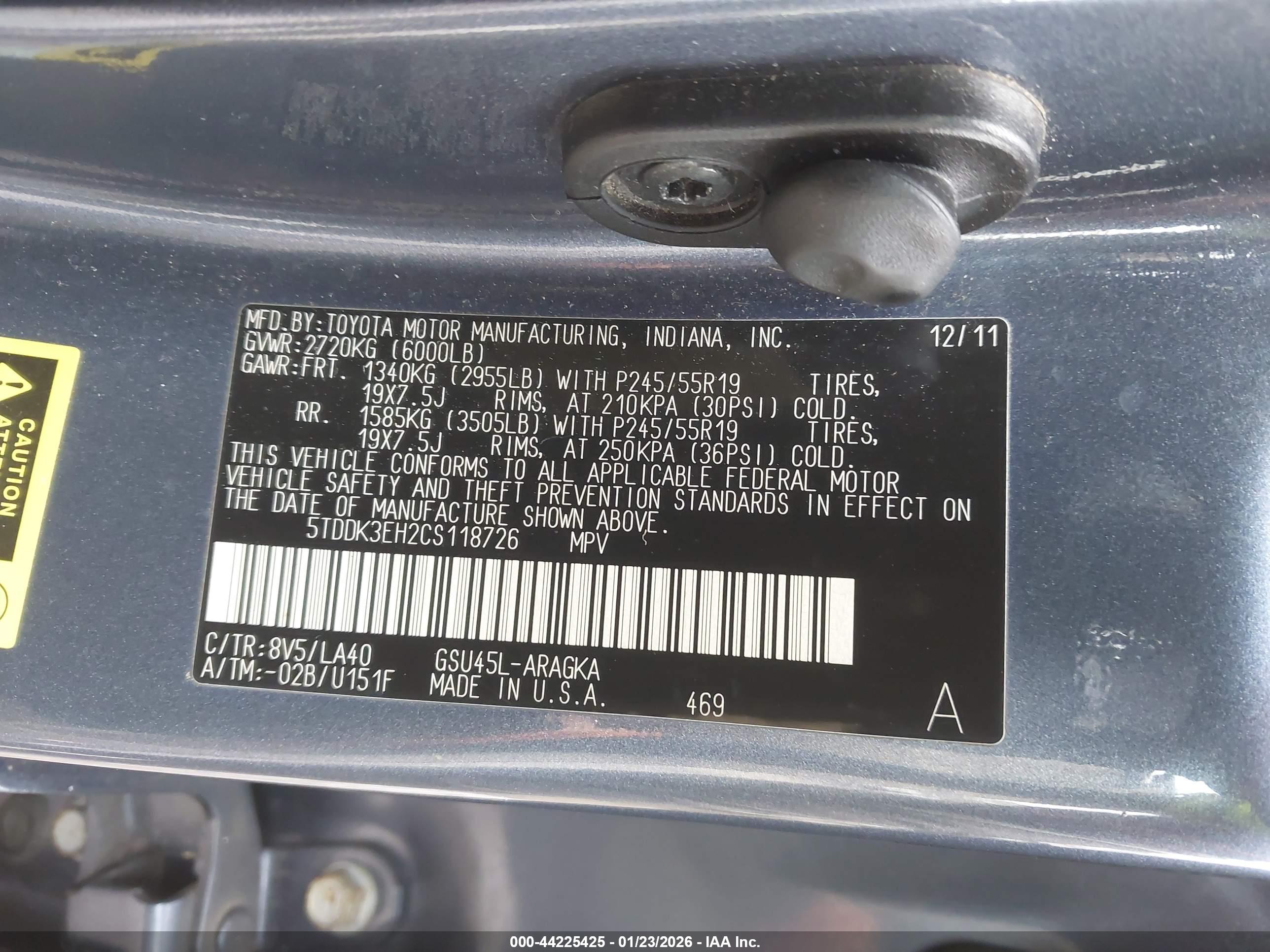 TOYOTA HIGHLANDER image 9
