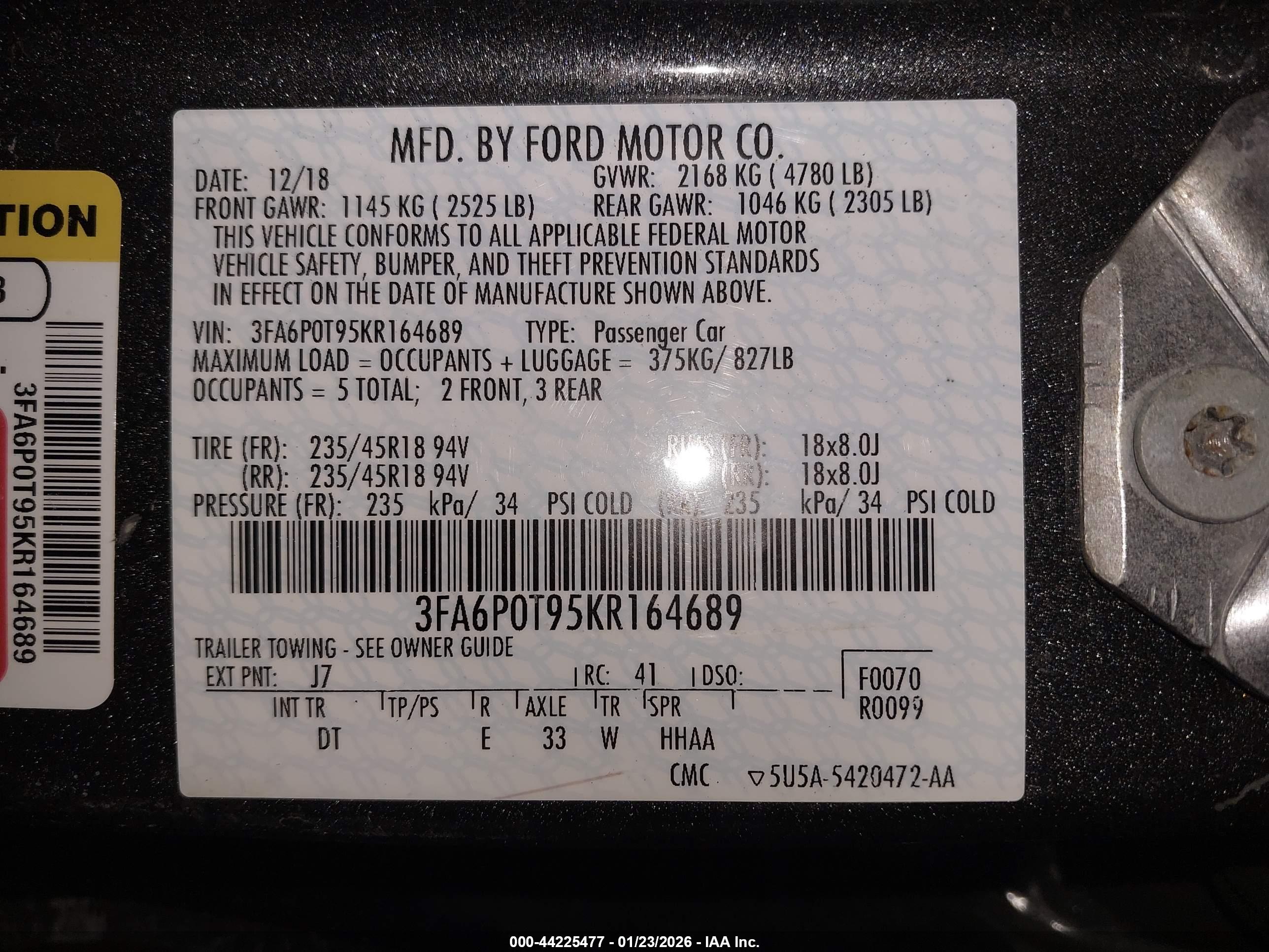FORD FUSION image 9