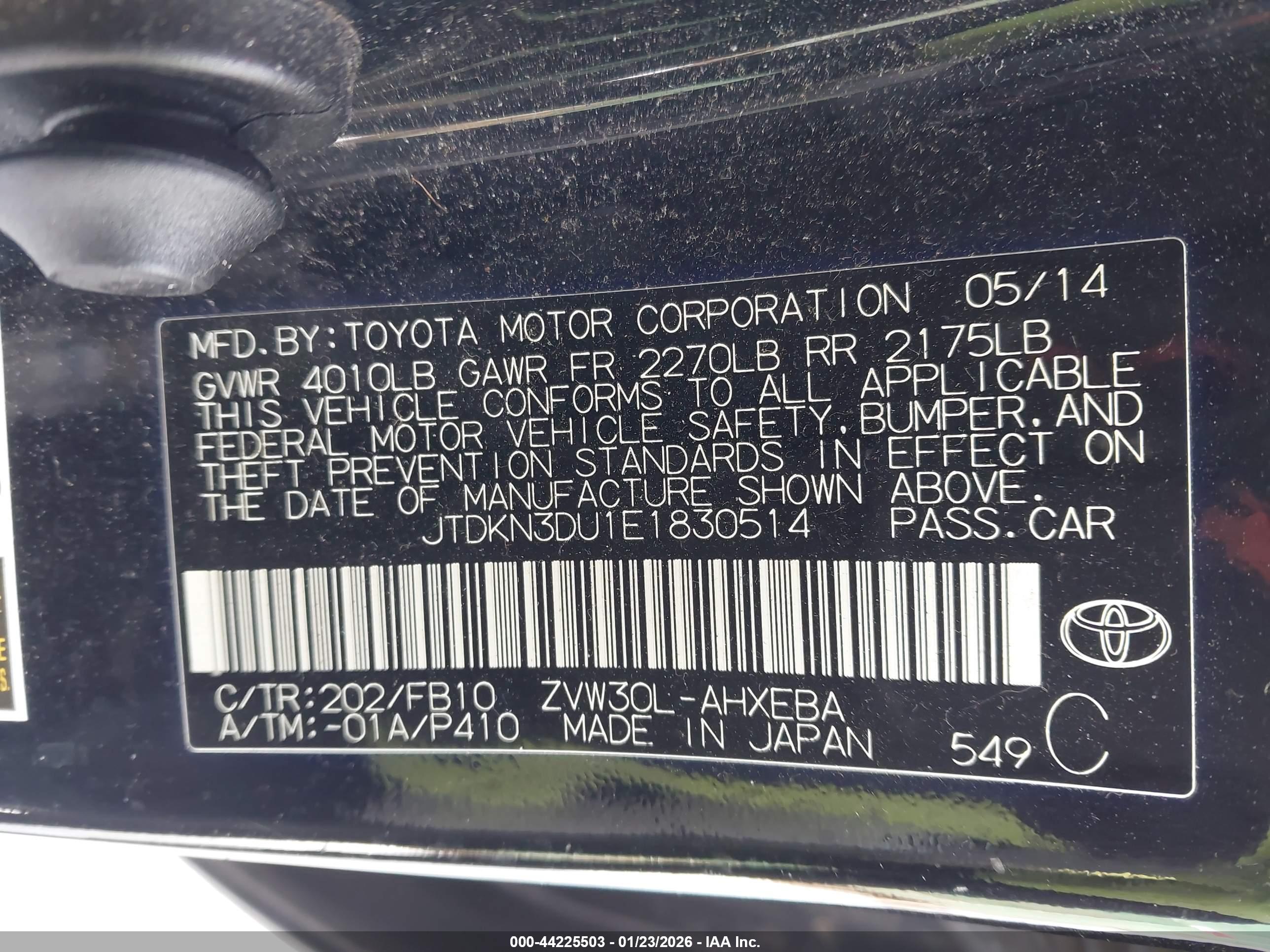 TOYOTA PRIUS image 9