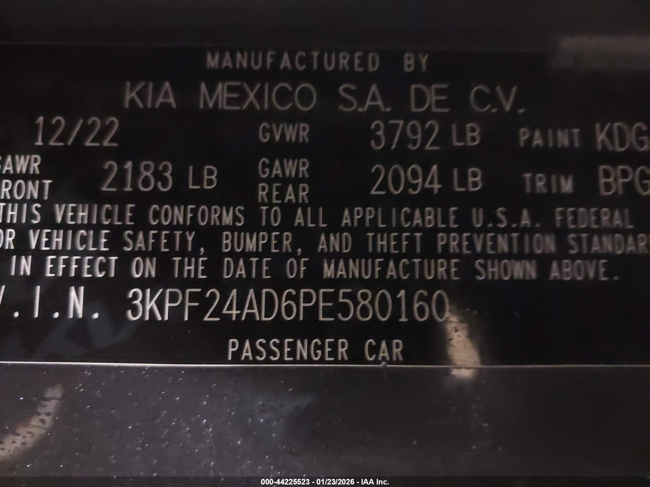 KIA FORTE image 9