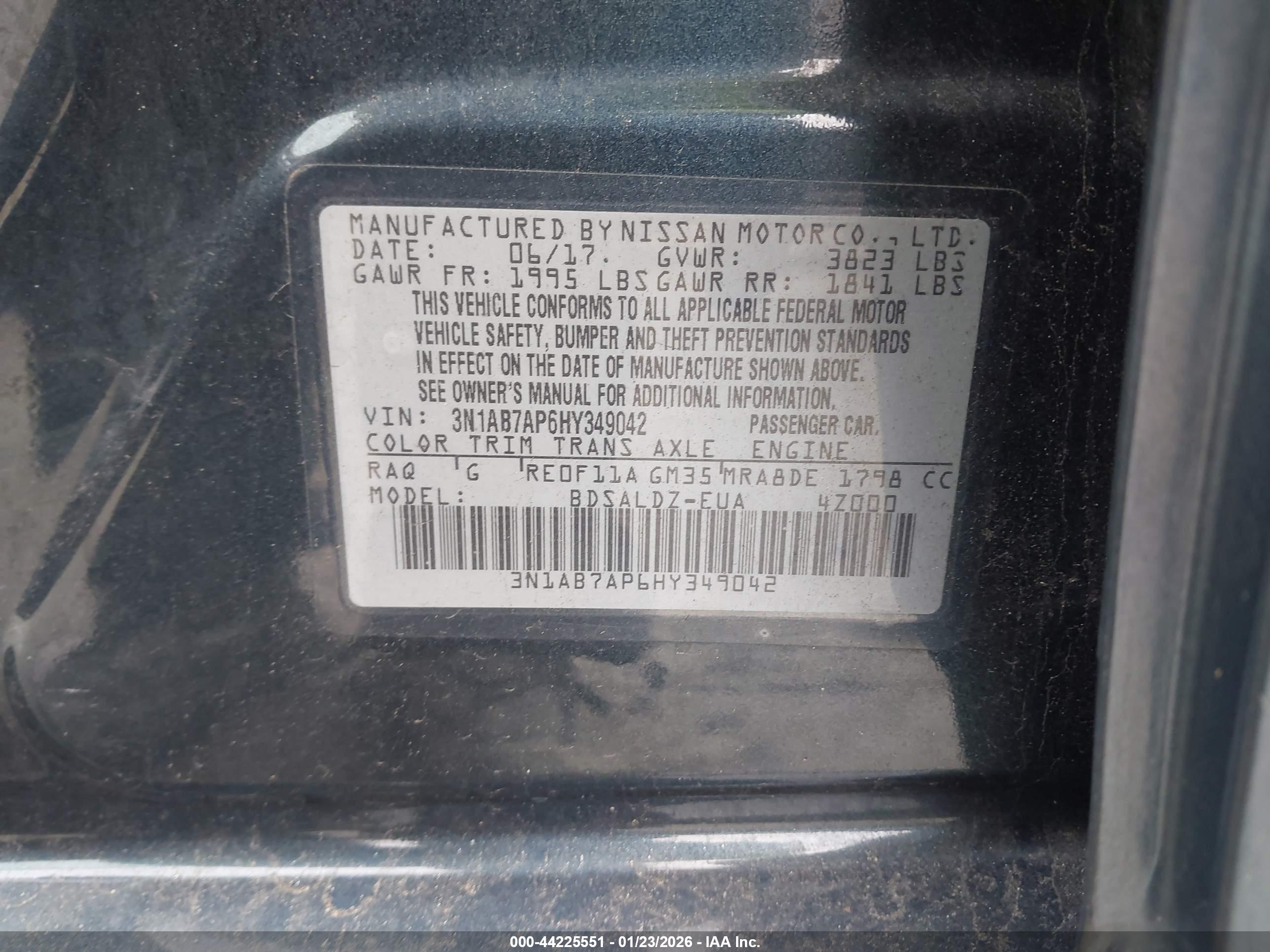 NISSAN SENTRA image 9