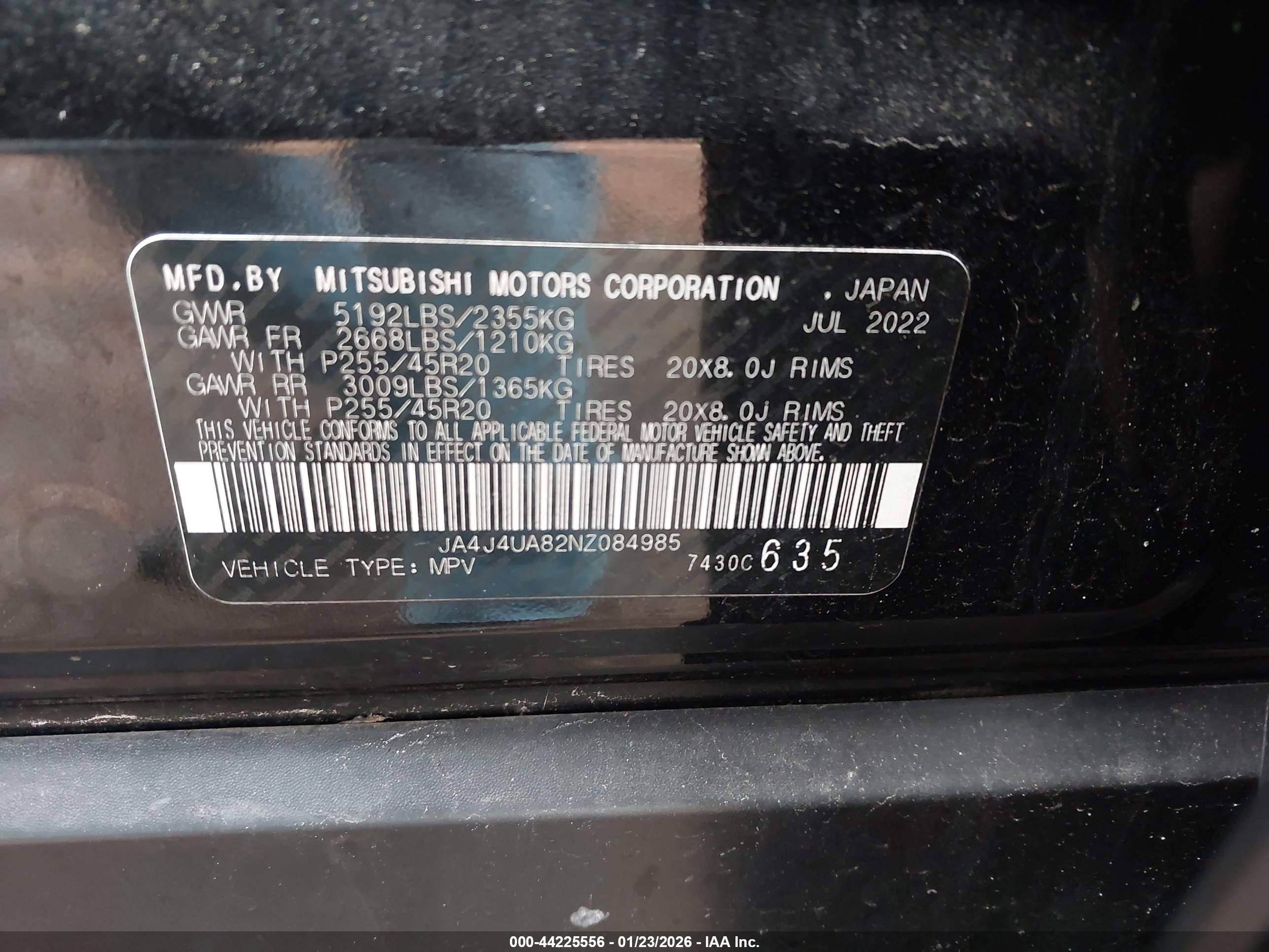 MITSUBISHI OUTLANDER image 9