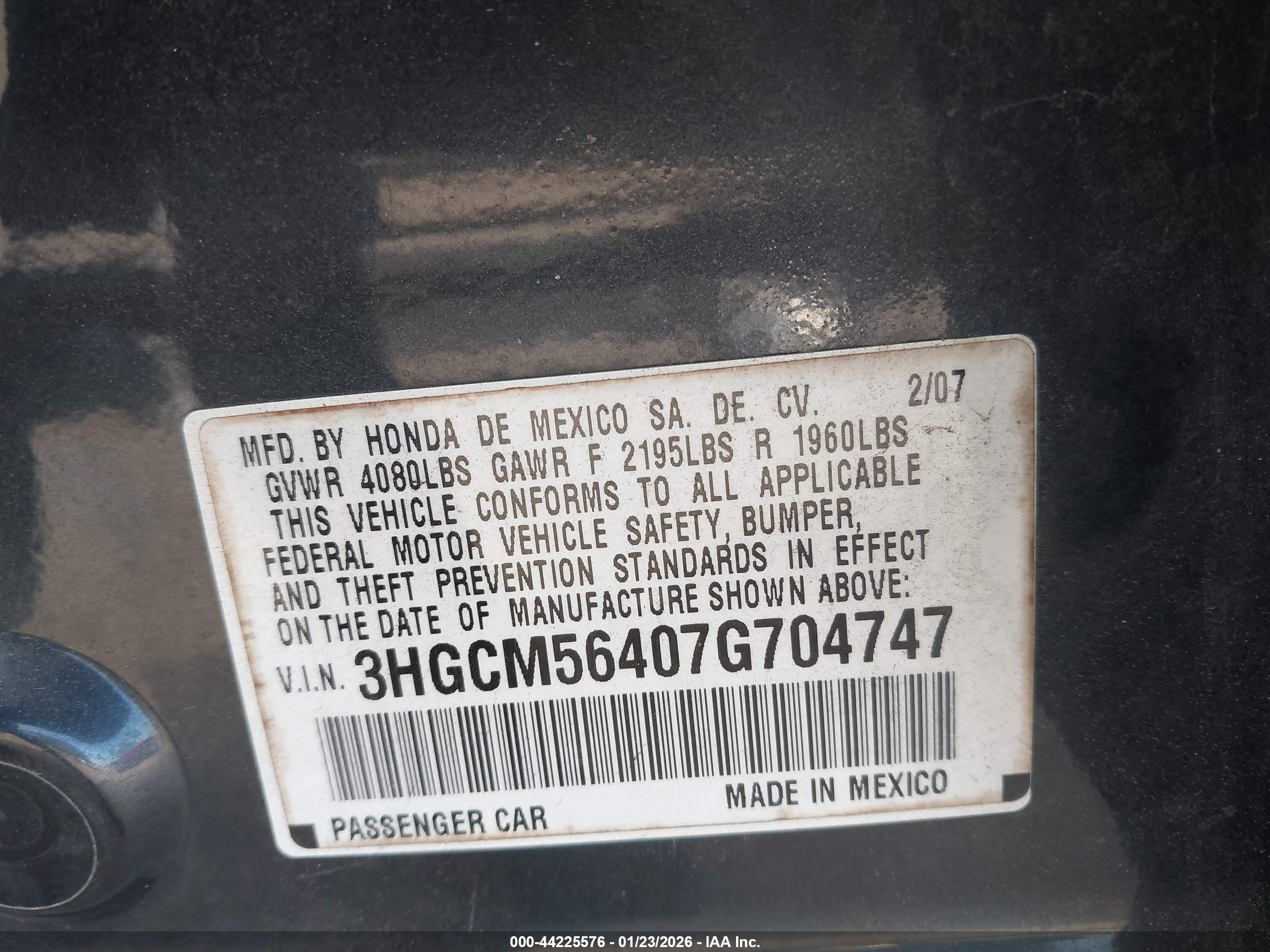 HONDA ACCORD image 9