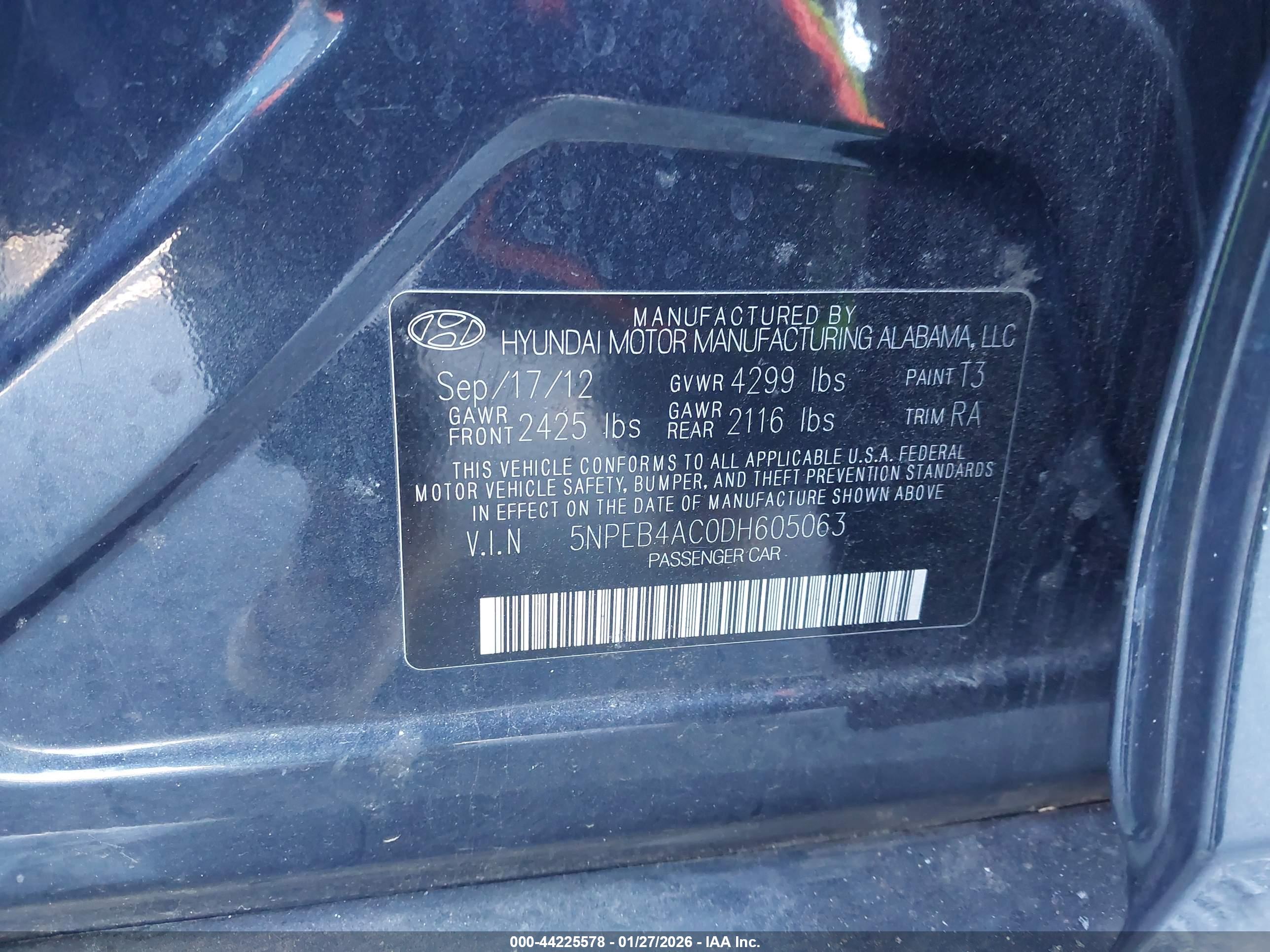 HYUNDAI SONATA image 9