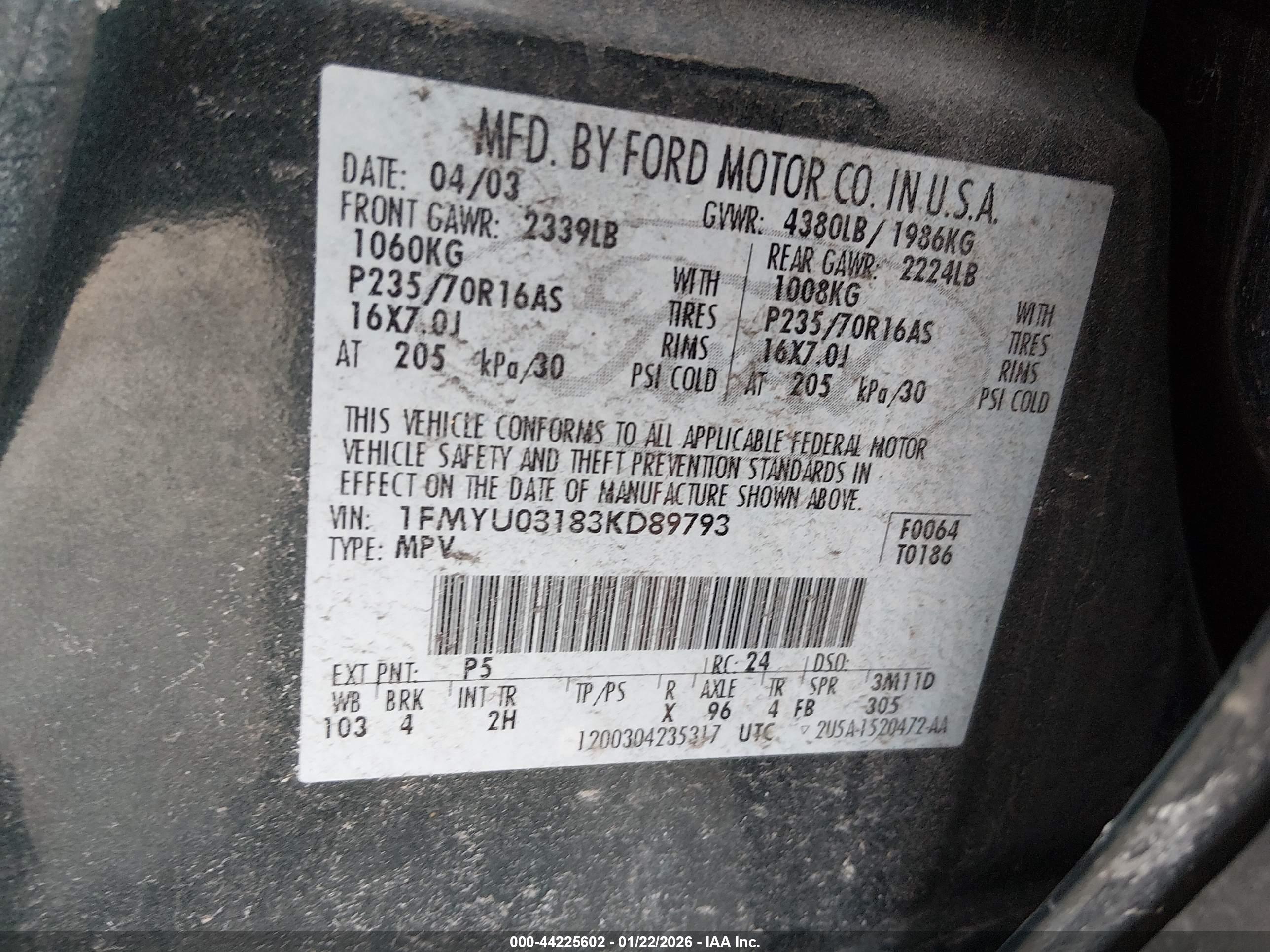 FORD ESCAPE image 9