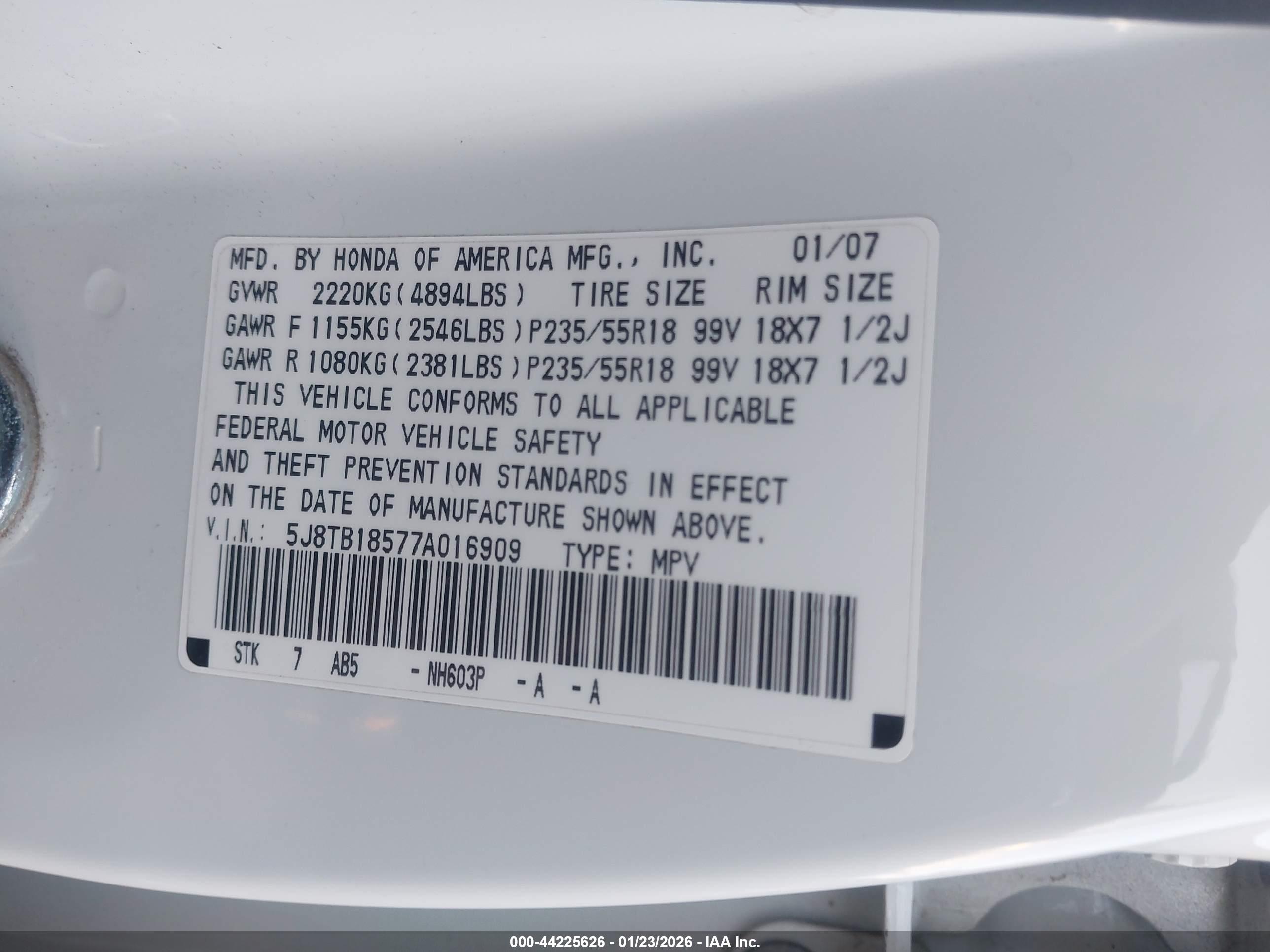 ACURA RDX image 9
