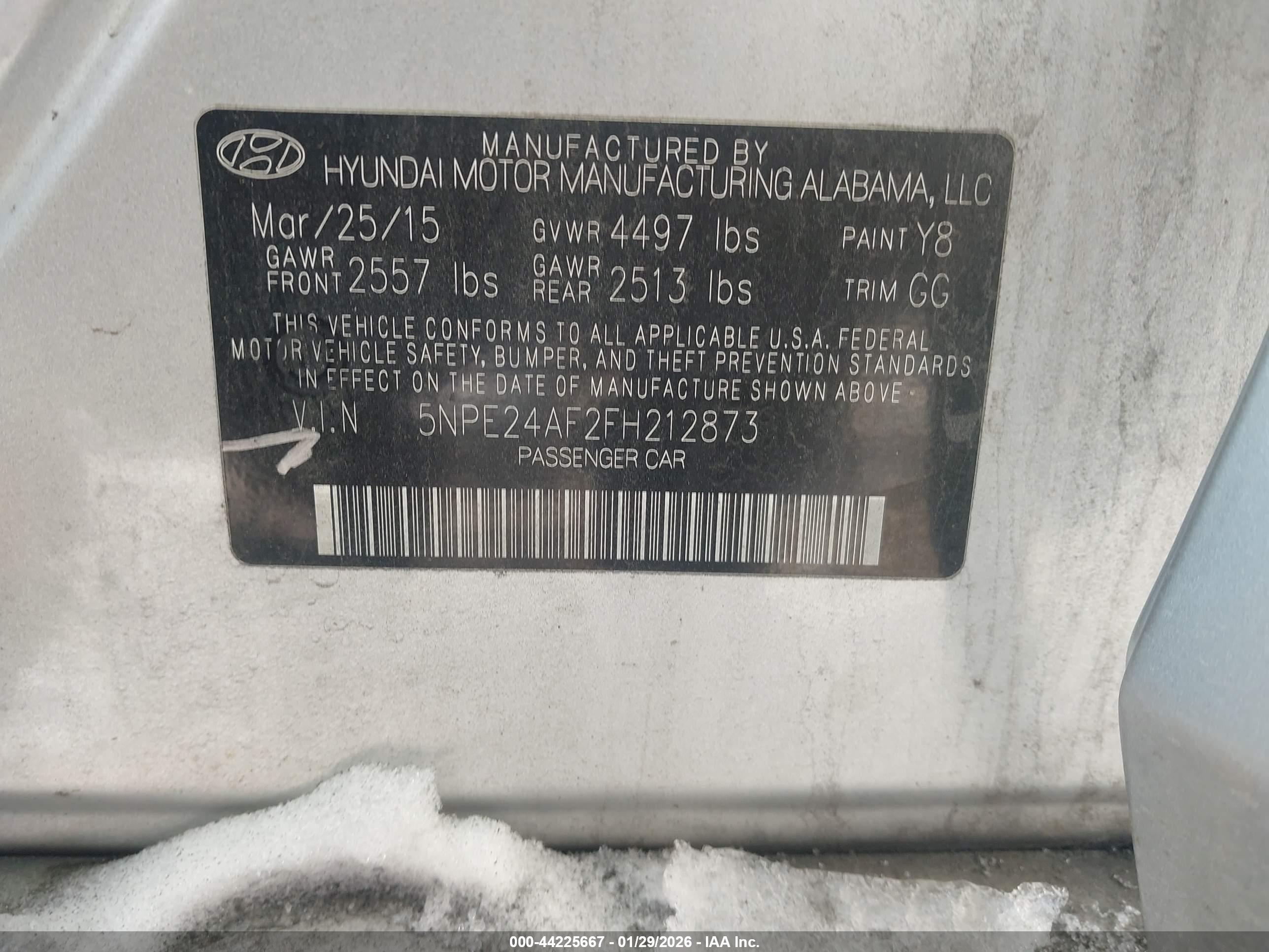 HYUNDAI SONATA image 9