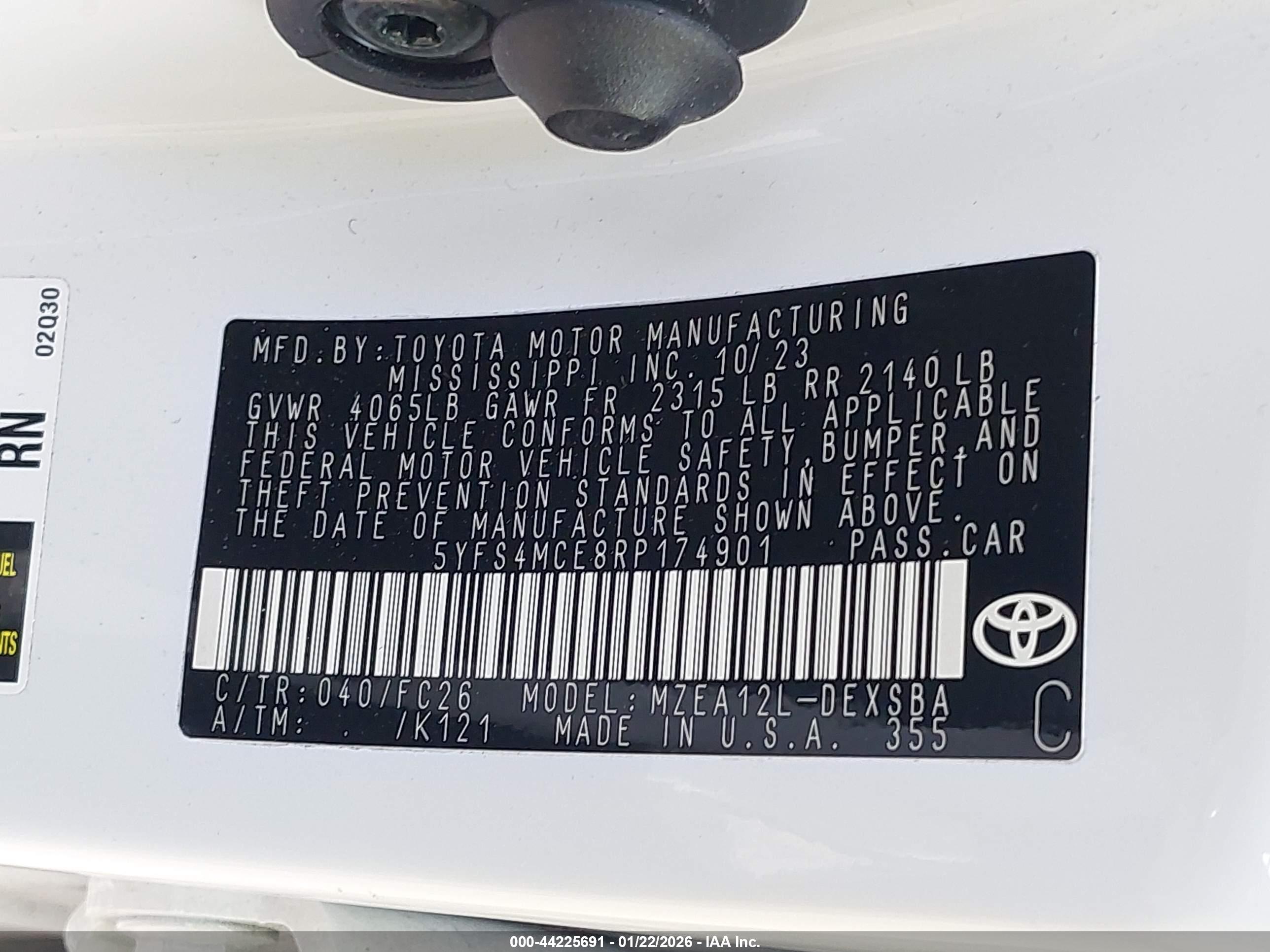 TOYOTA COROLLA image 9