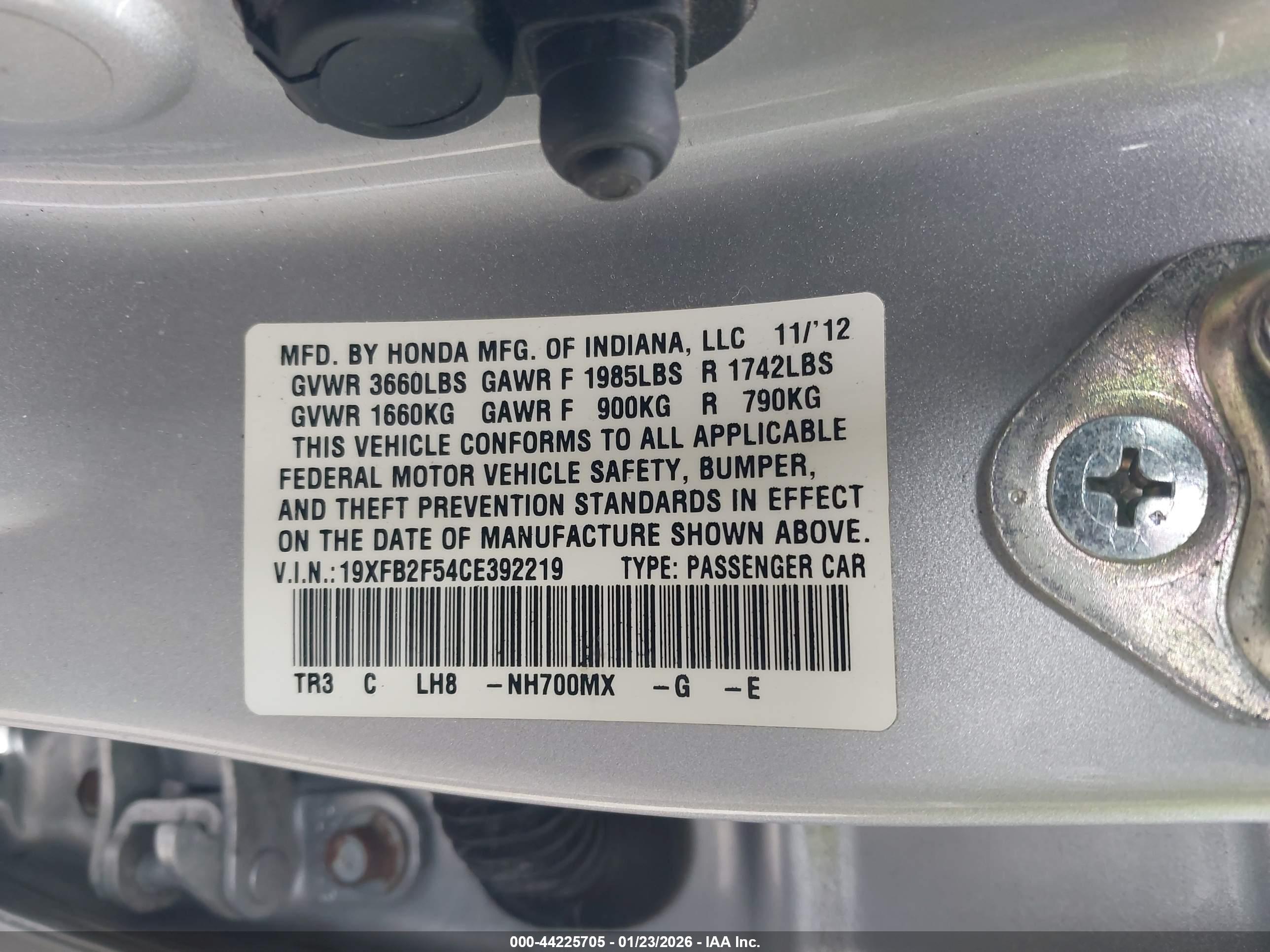 HONDA CIVIC image 9