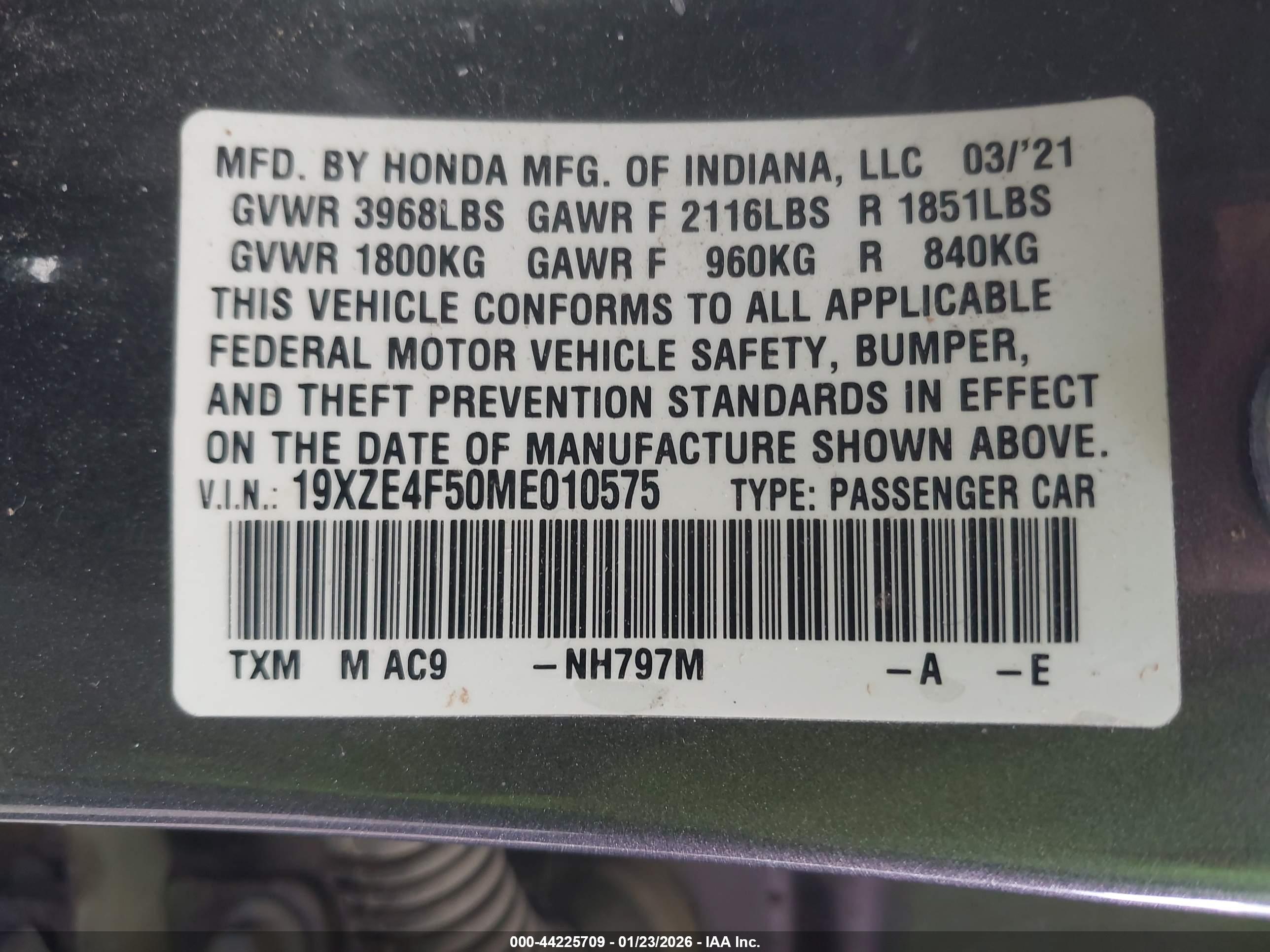 HONDA INSIGHT image 9