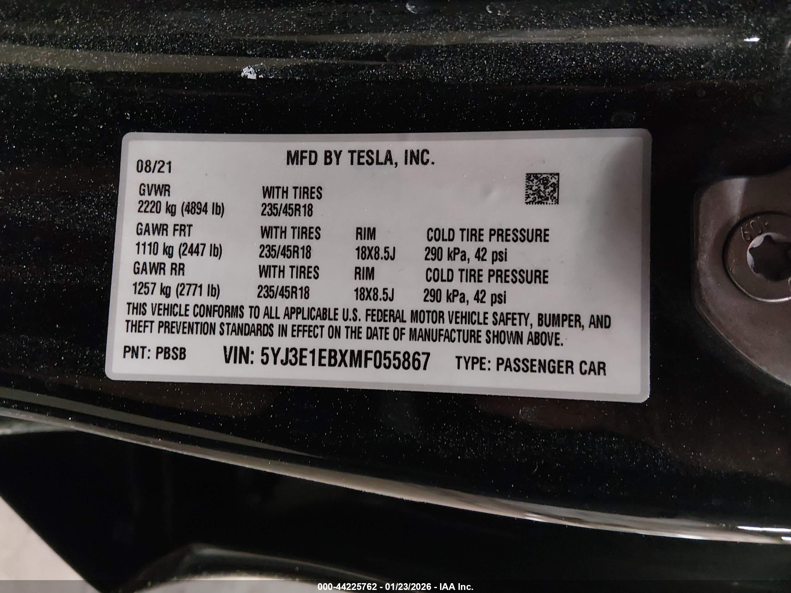 TESLA MODEL image 9