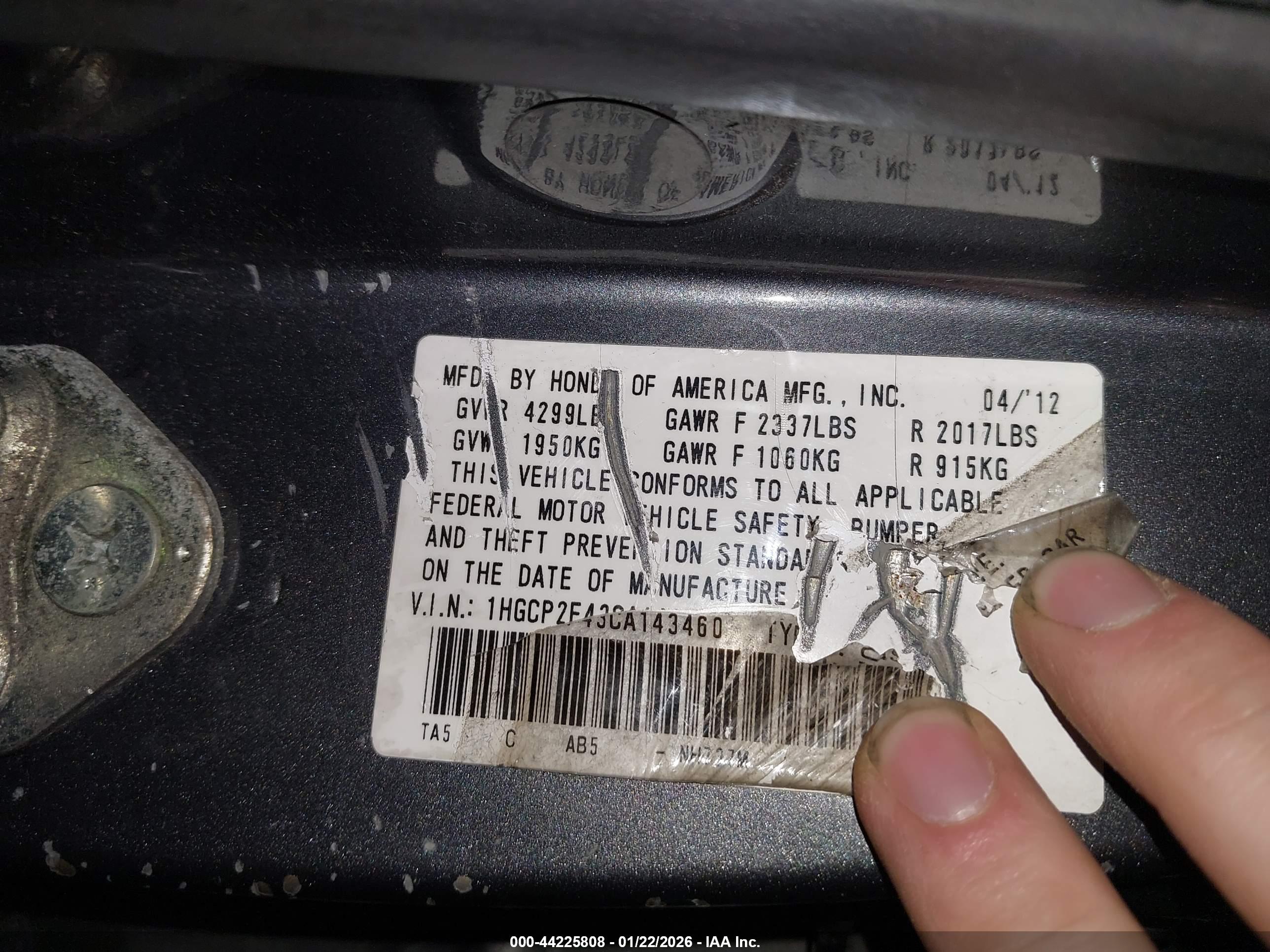 HONDA ACCORD image 9