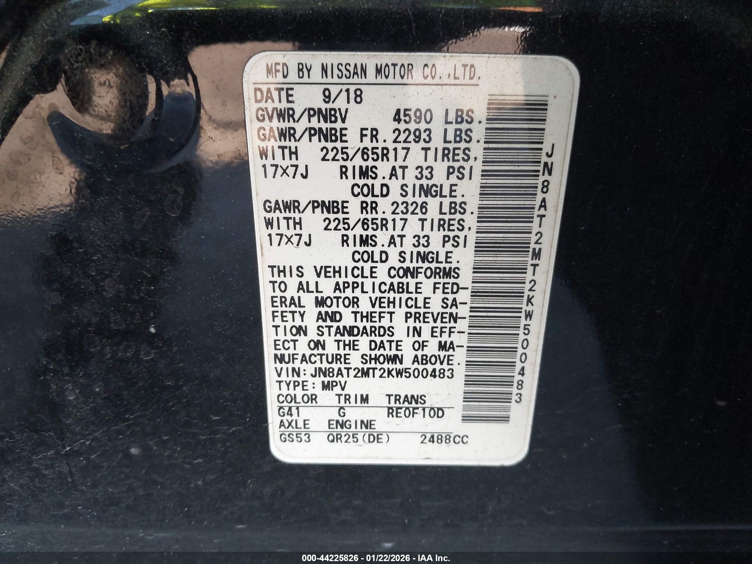 NISSAN ROGUE image 9