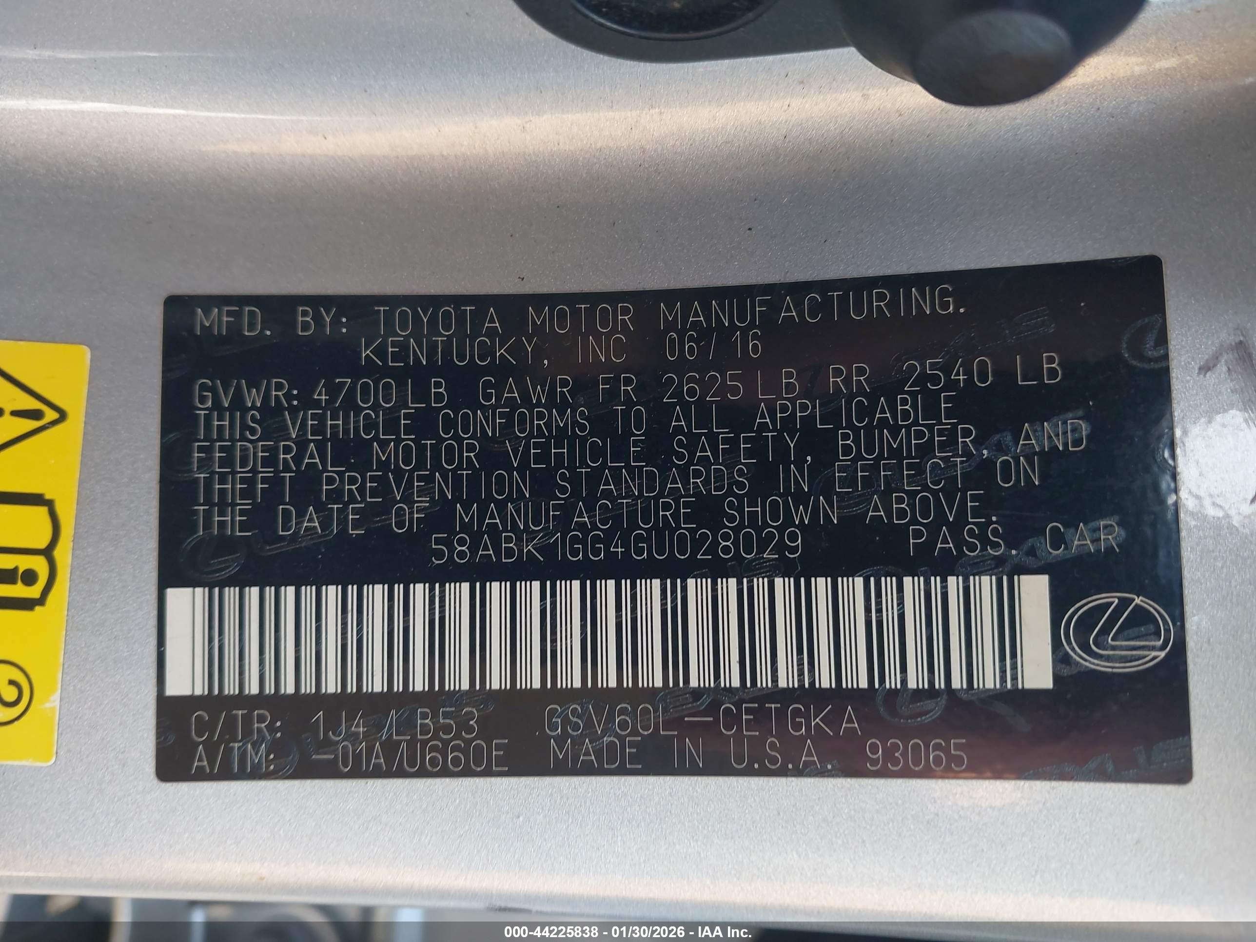 LEXUS ES image 9