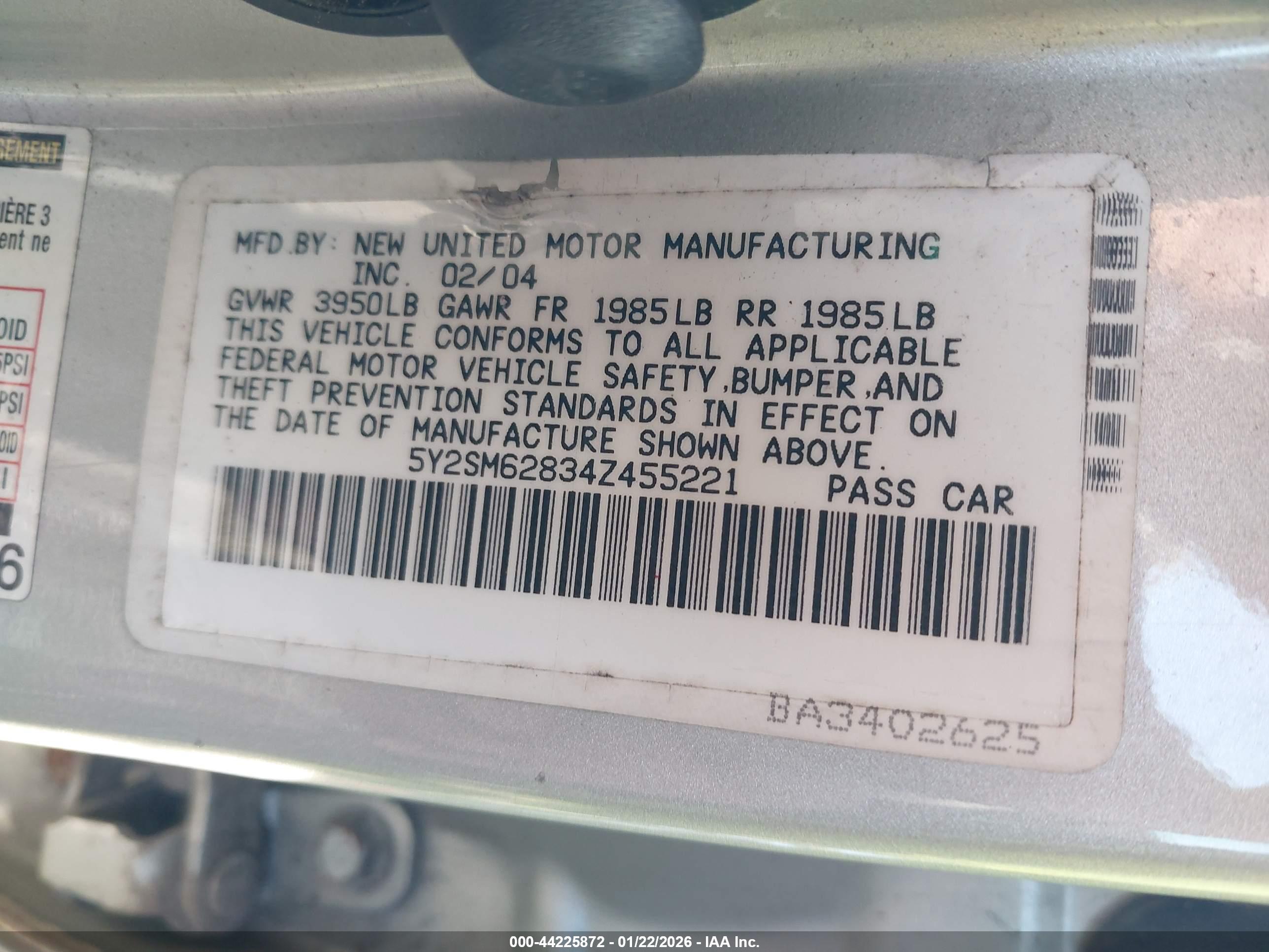 PONTIAC VIBE image 9