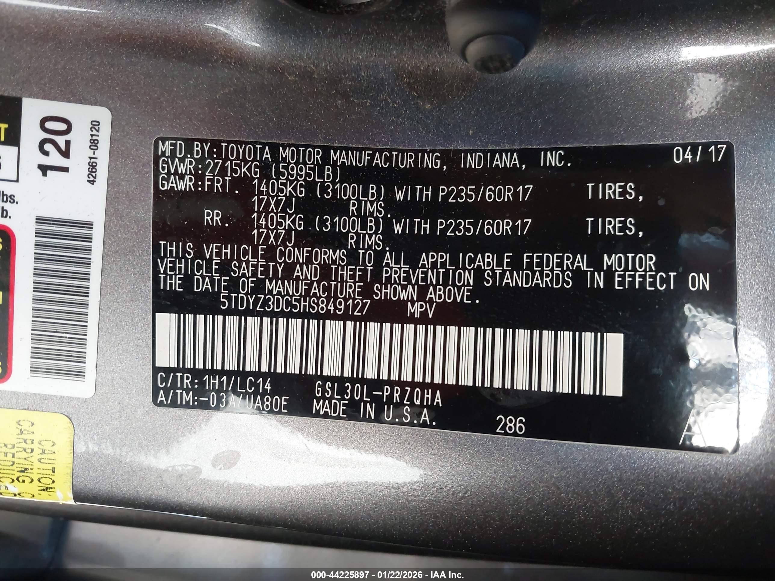 TOYOTA SIENNA image 9