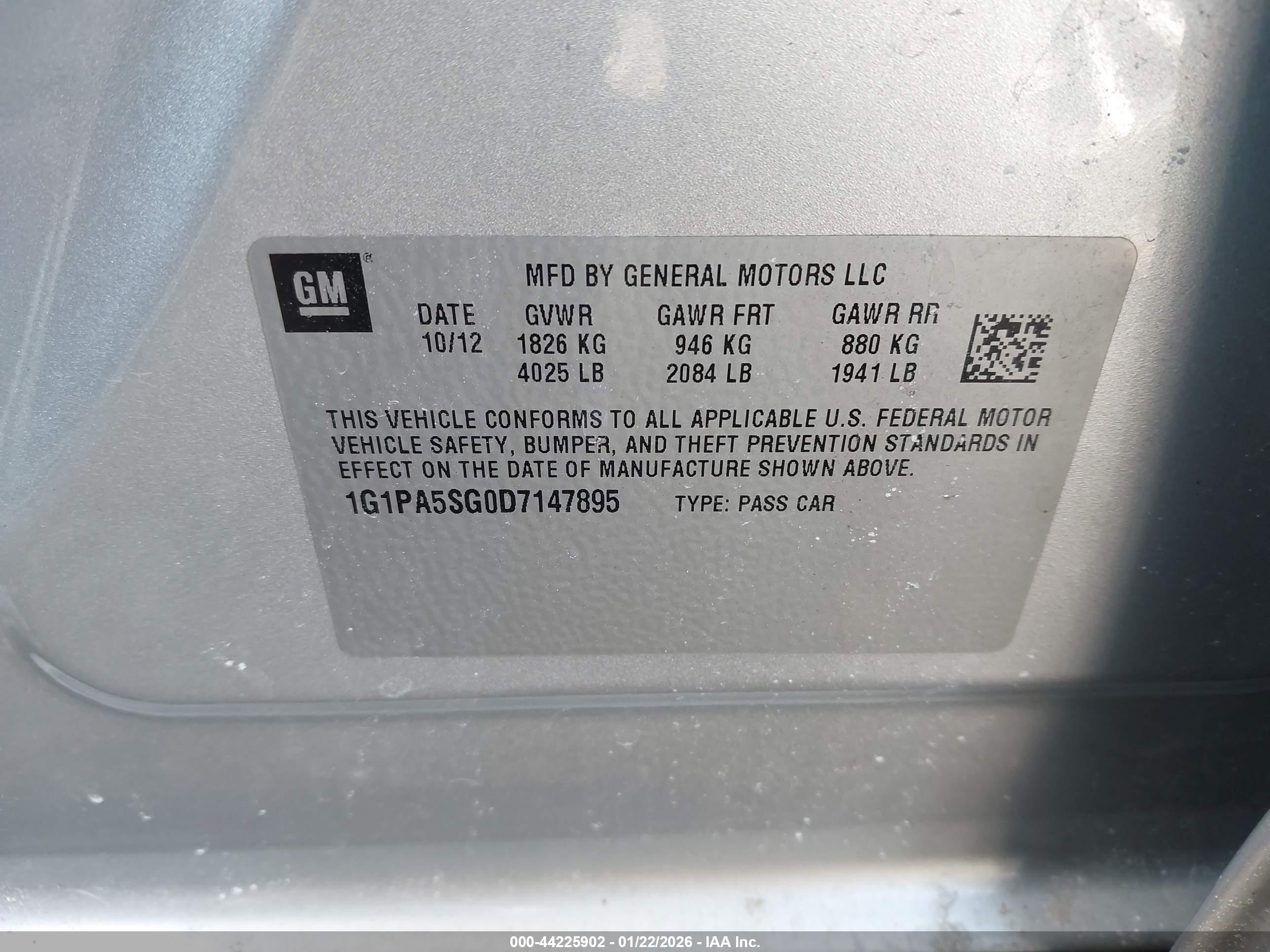 CHEVROLET CRUZE image 9
