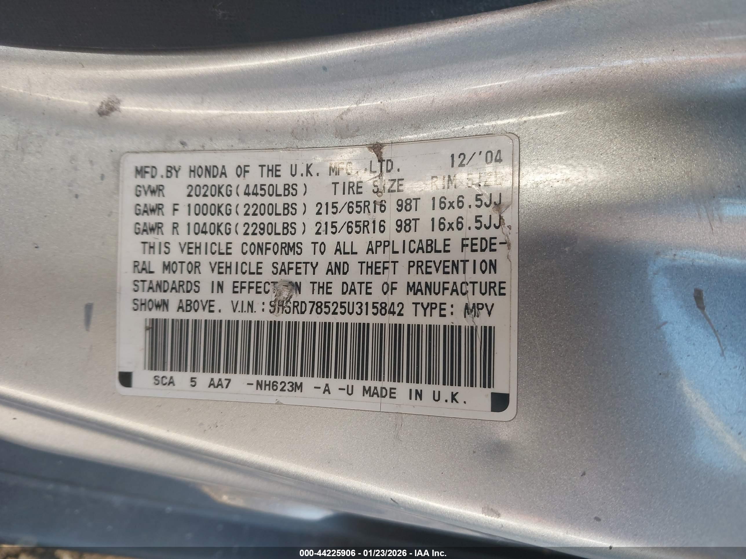 HONDA CR-V image 9