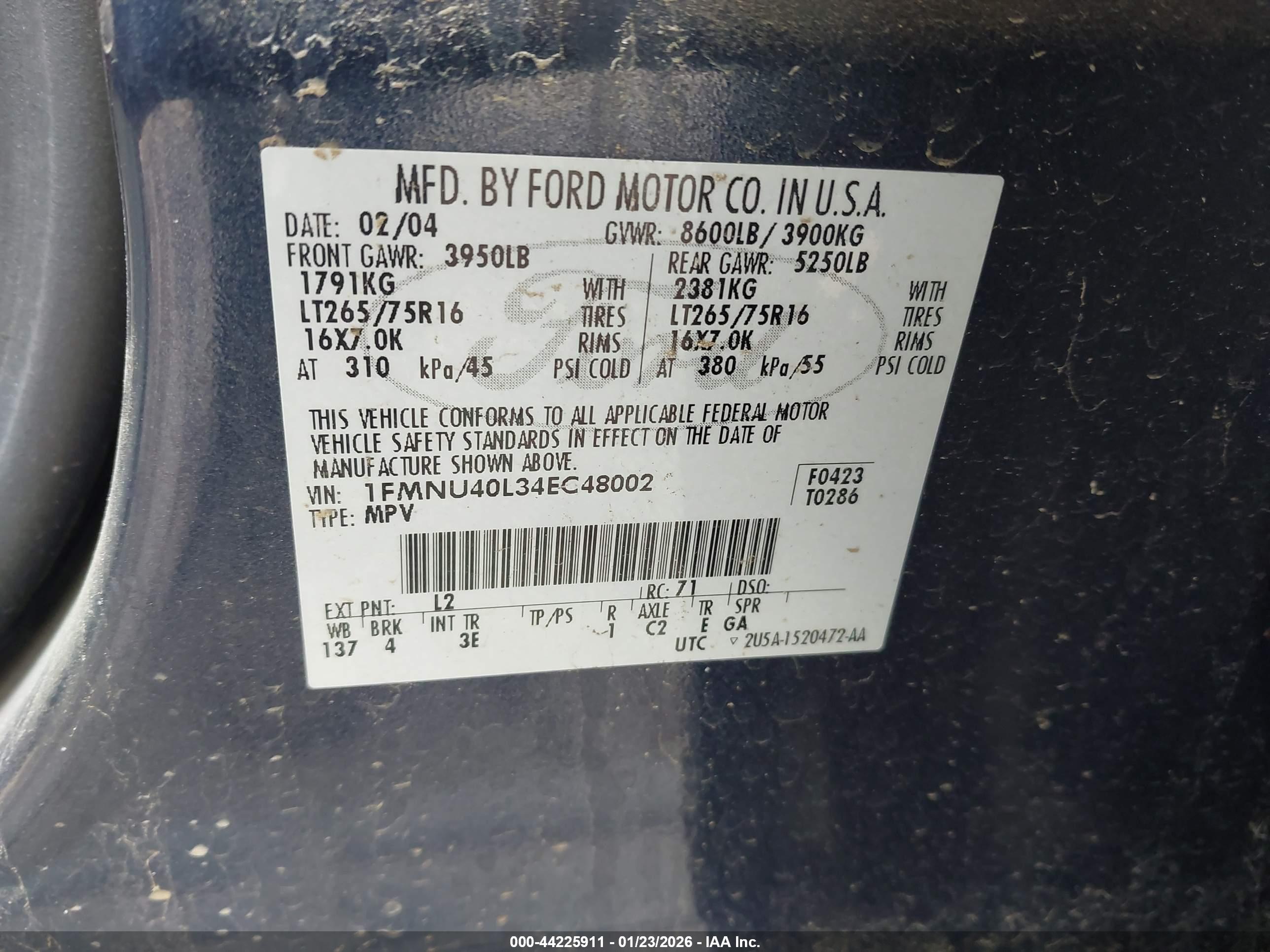 FORD EXCURSION image 9