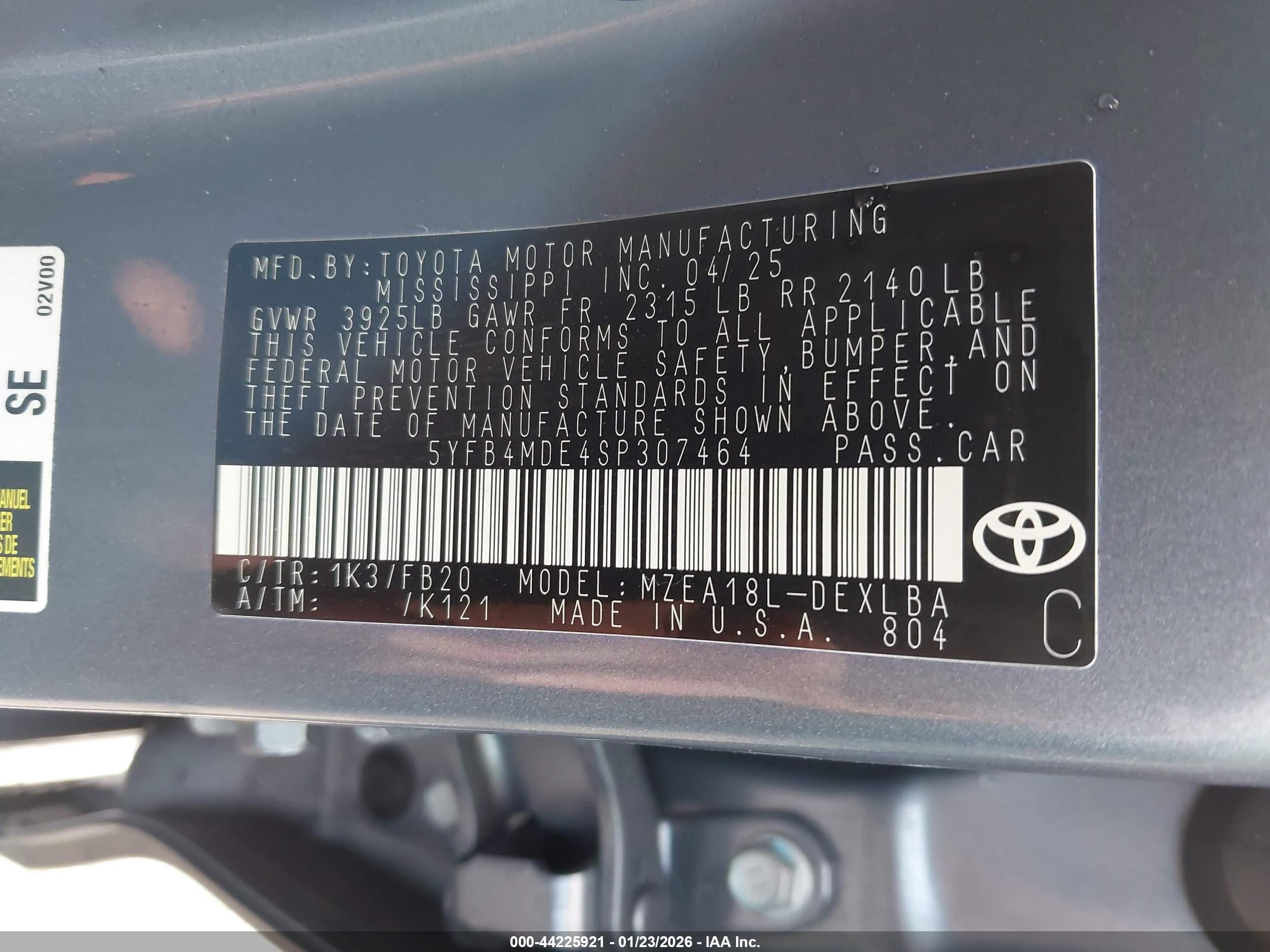 TOYOTA COROLLA image 9