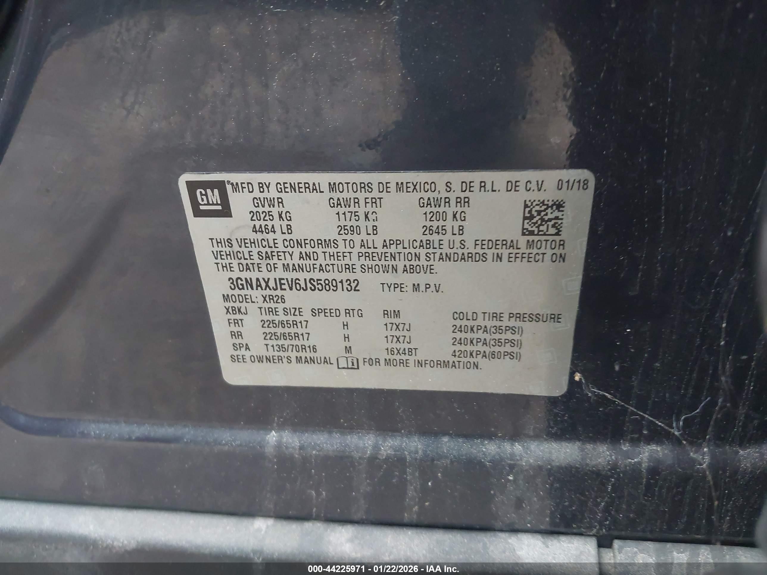 CHEVROLET EQUINOX image 9