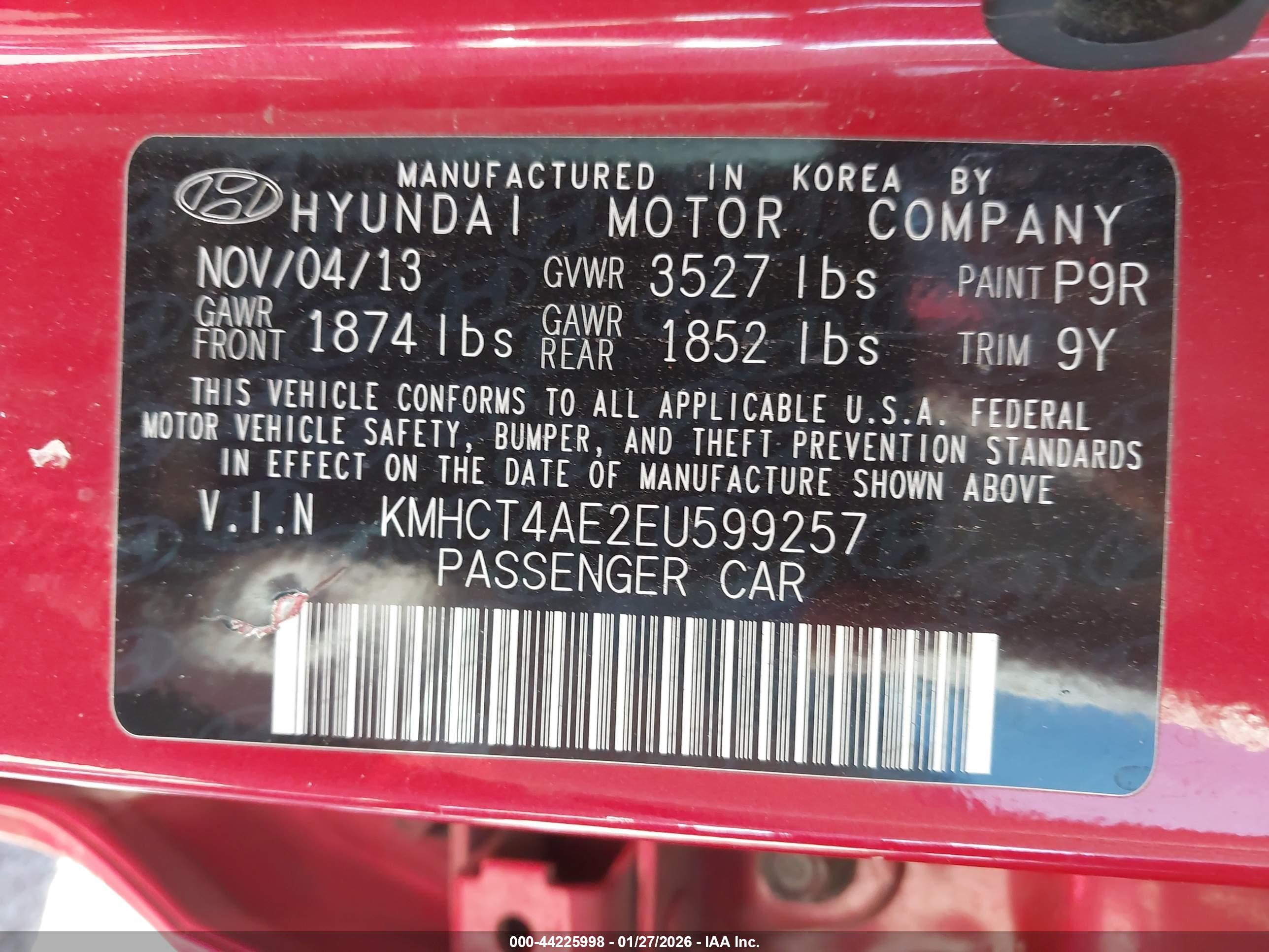 HYUNDAI ACCENT image 9