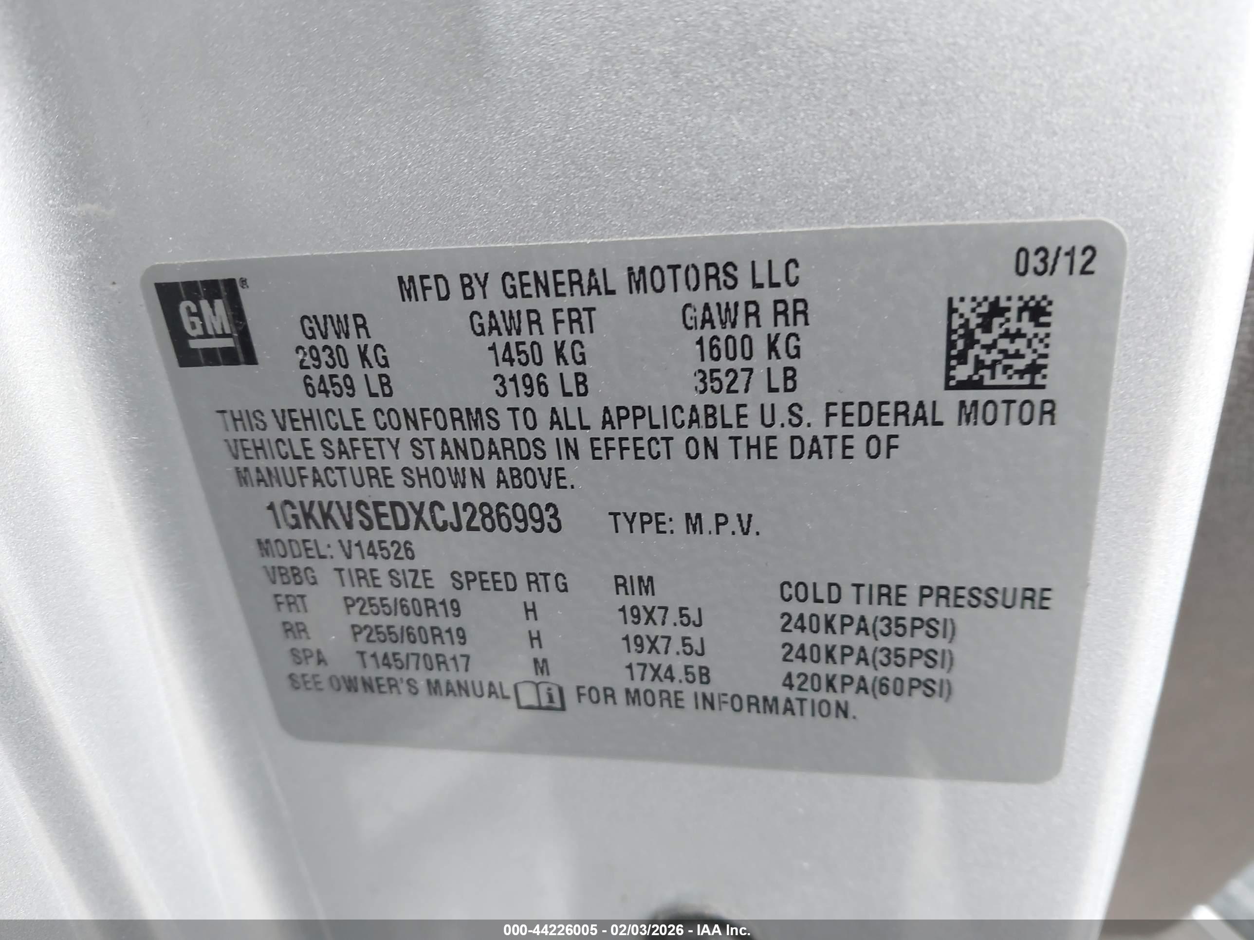 GMC ACADIA image 9