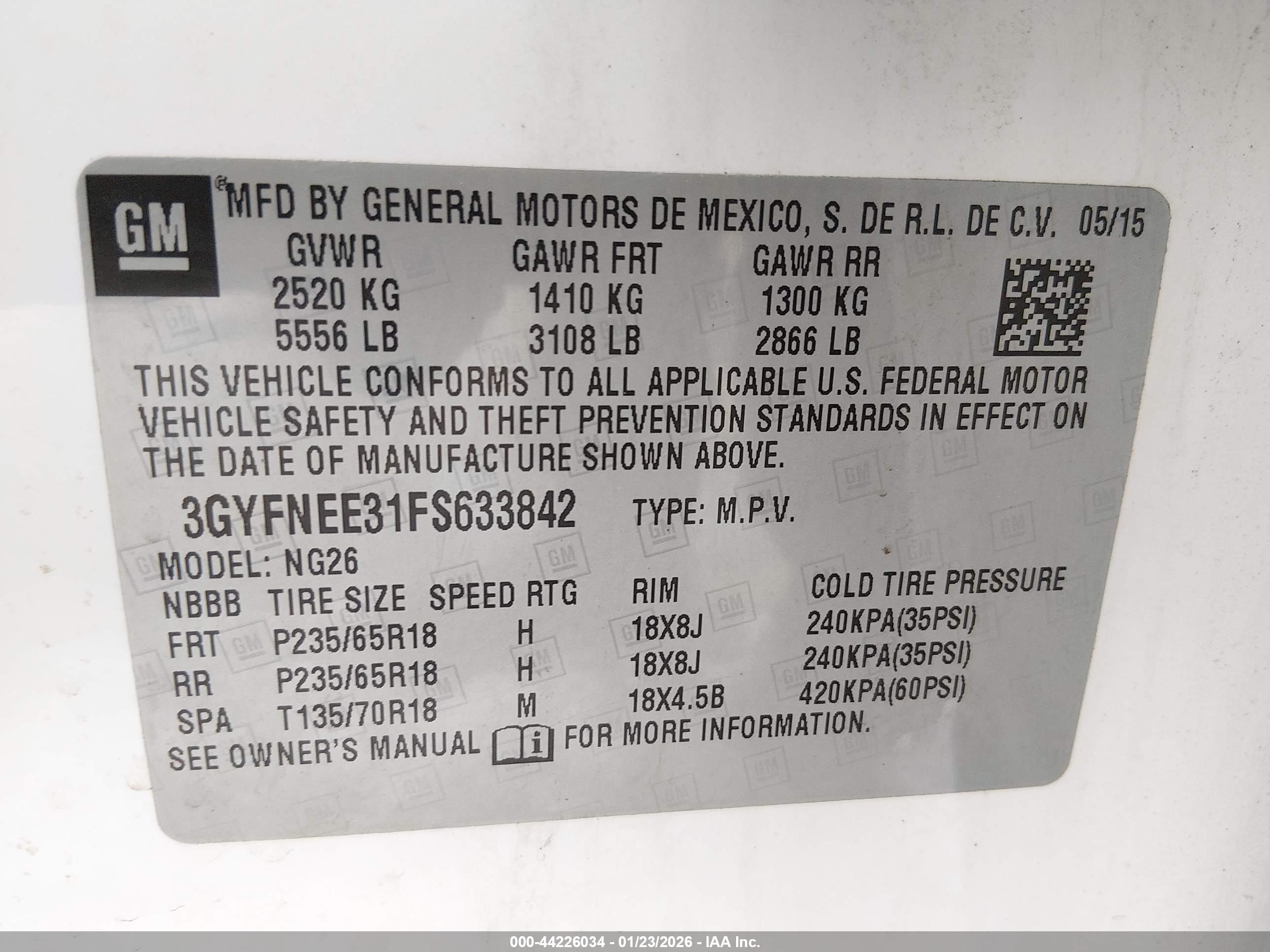 CADILLAC SRX image 9