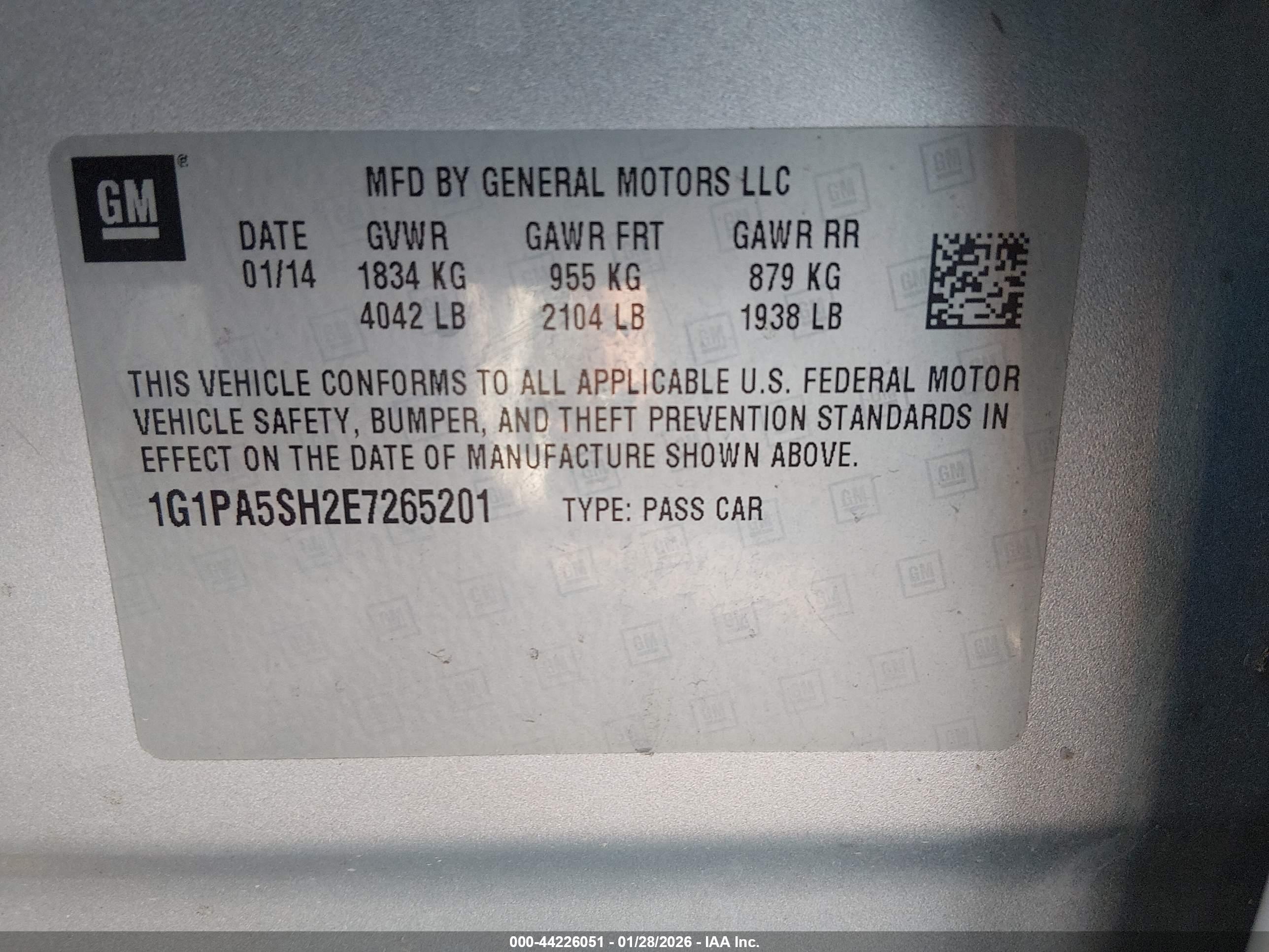 CHEVROLET CRUZE image 9