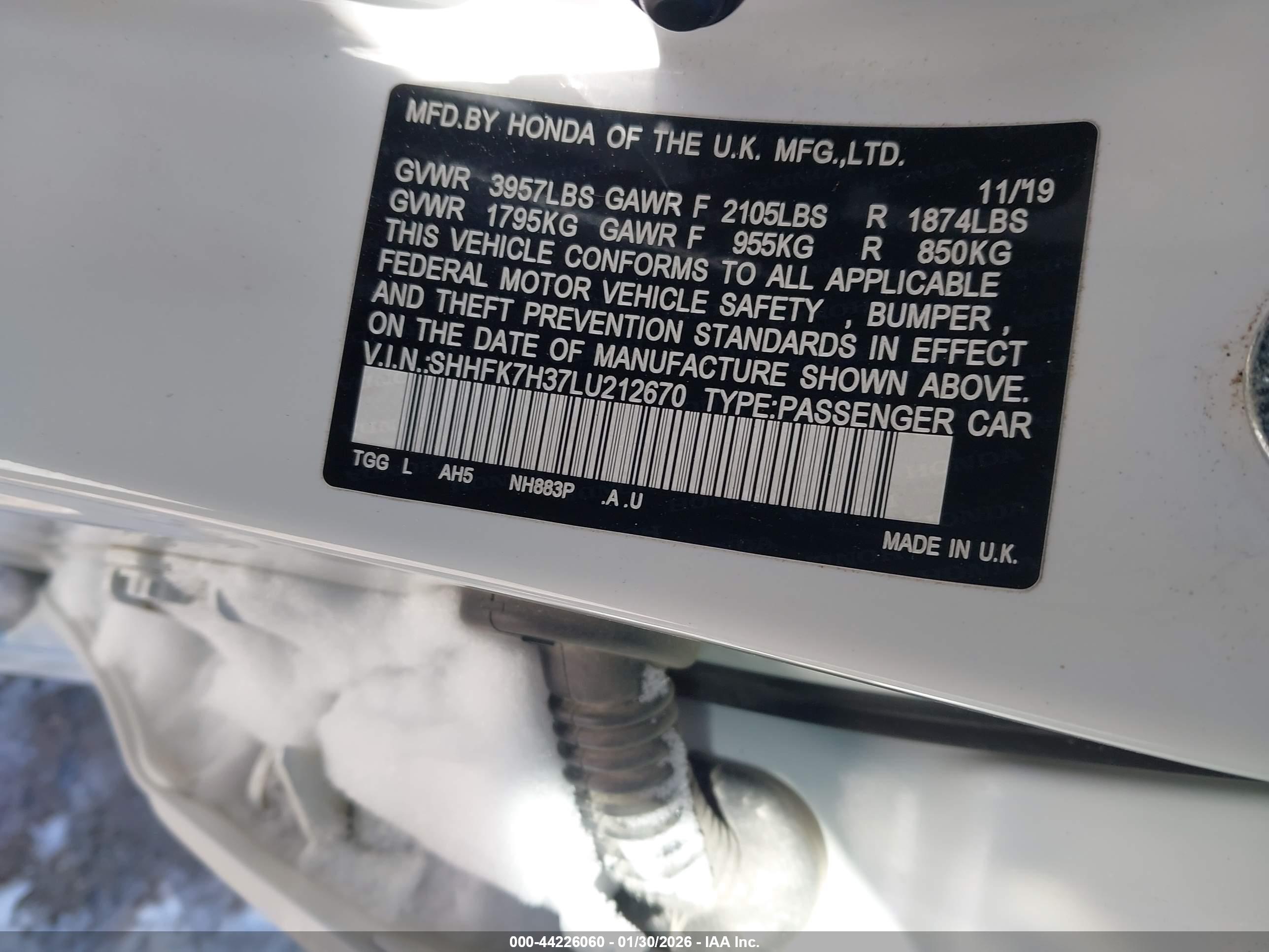 HONDA CIVIC image 9