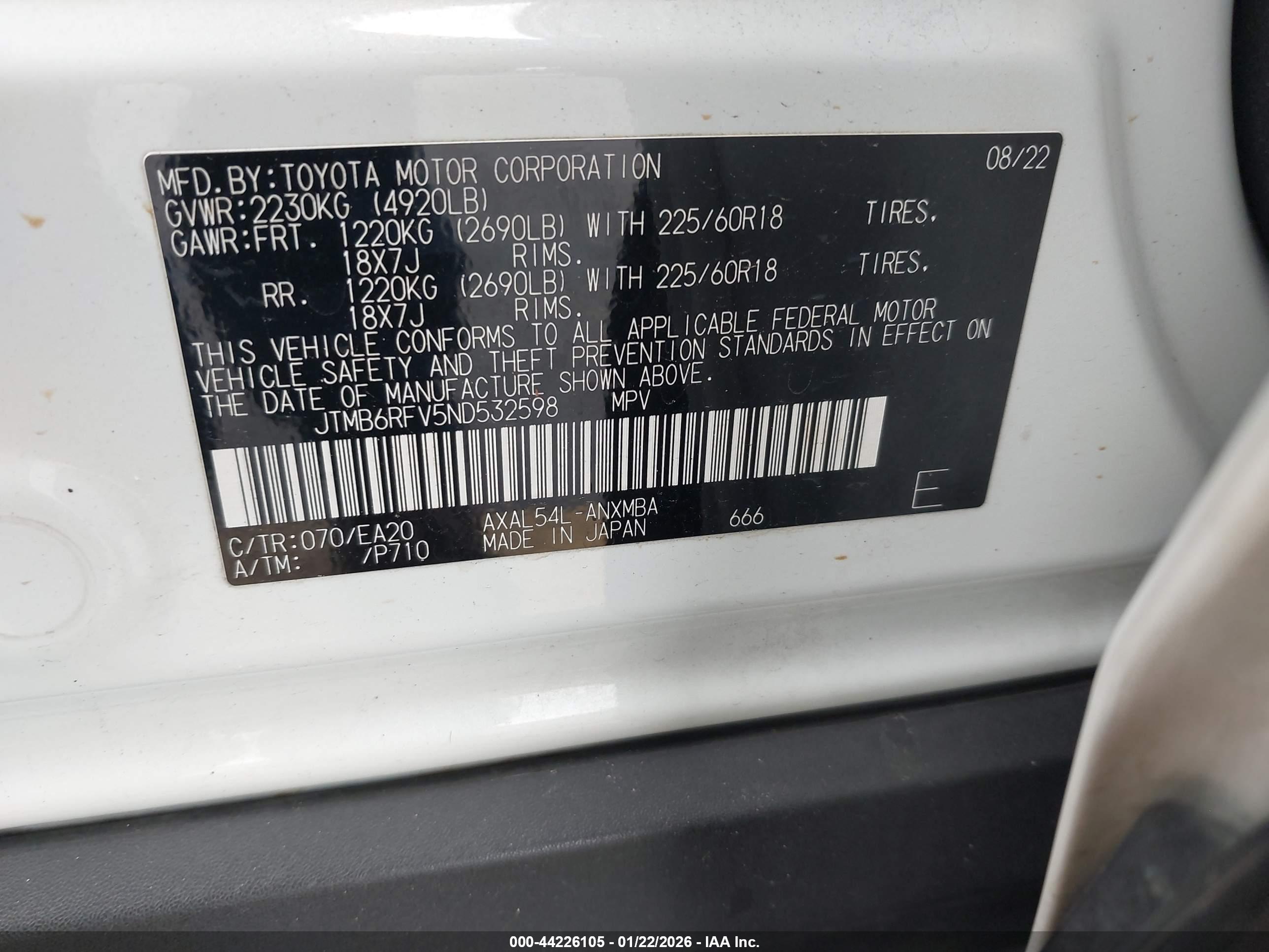 TOYOTA RAV4 image 9