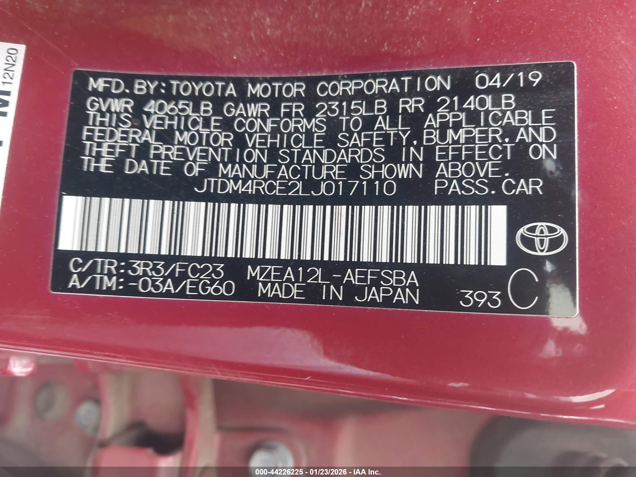 TOYOTA COROLLA image 9