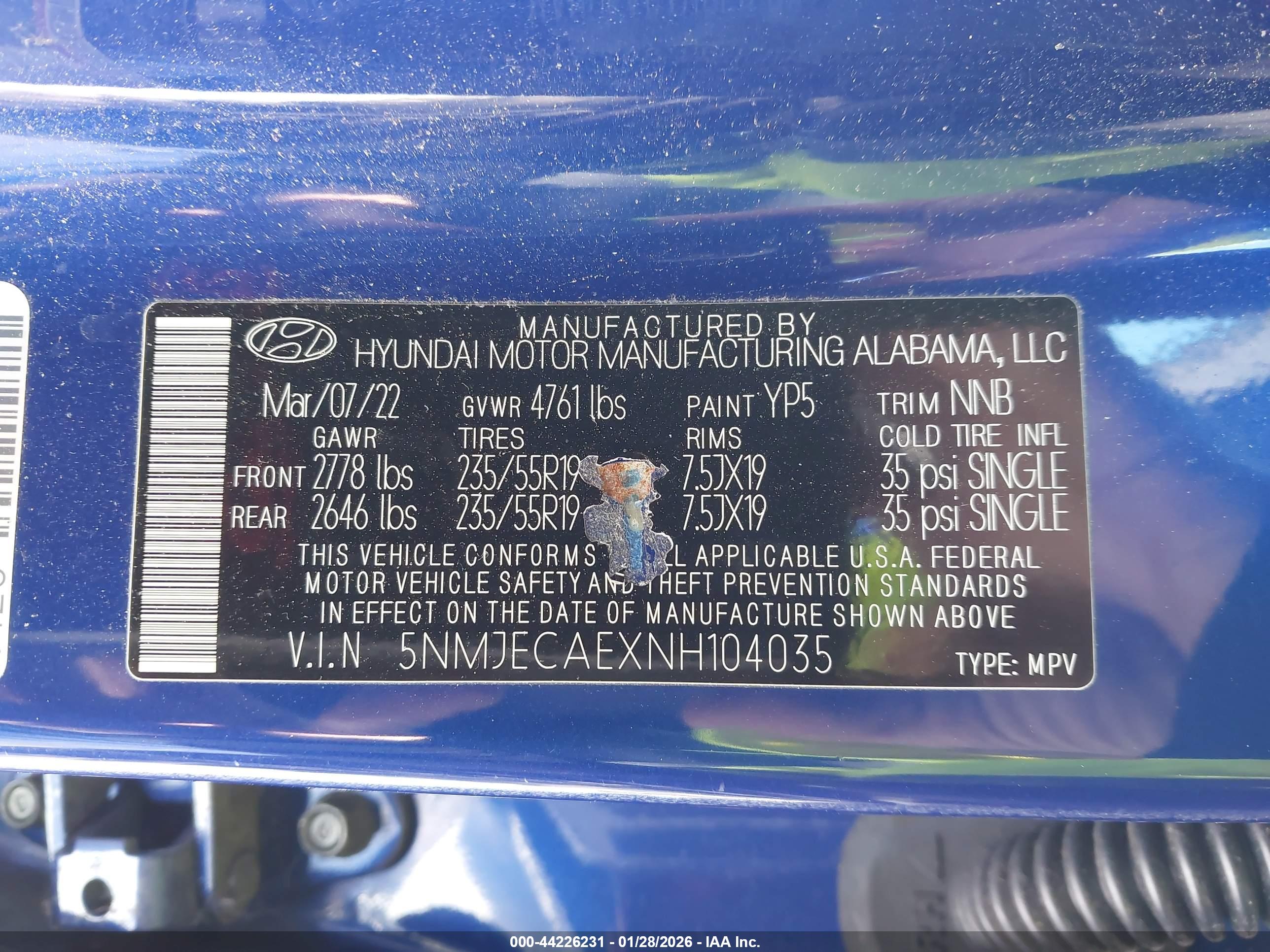 HYUNDAI TUCSON image 9